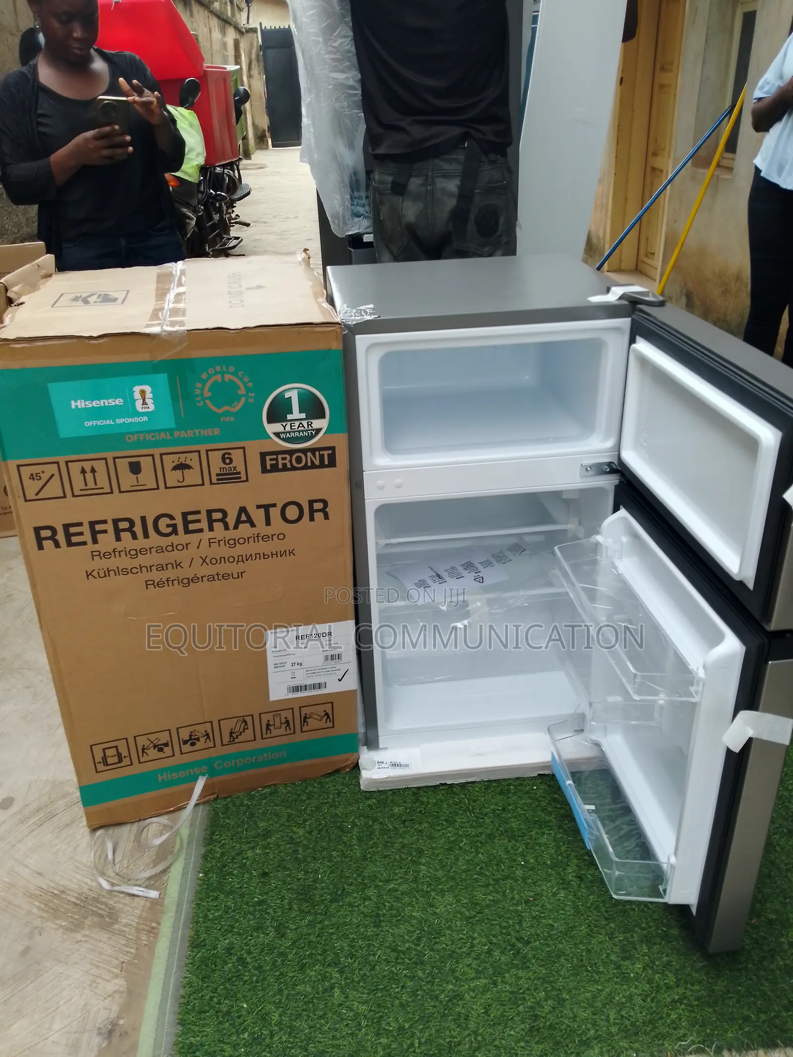 Hisense Ref120dr Compact Dual Door Cooling Unit