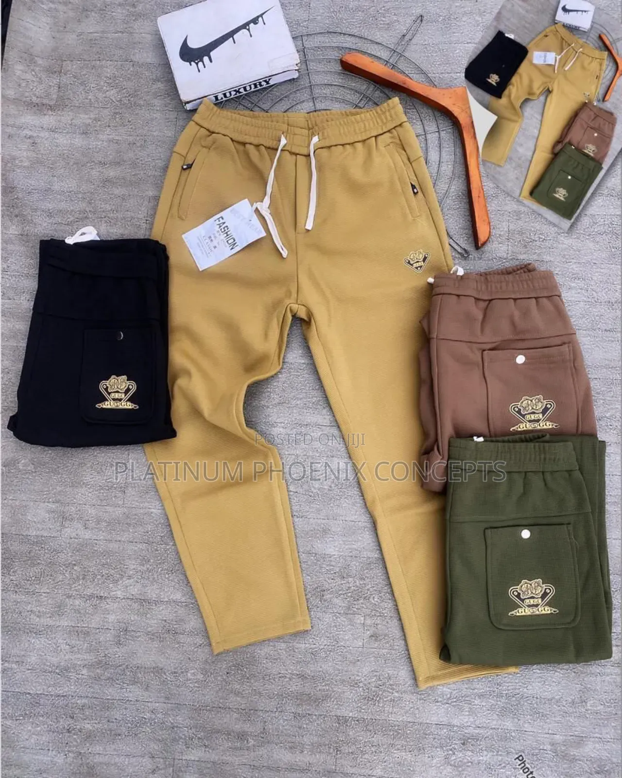 High Quality Unisex Stock Joggers