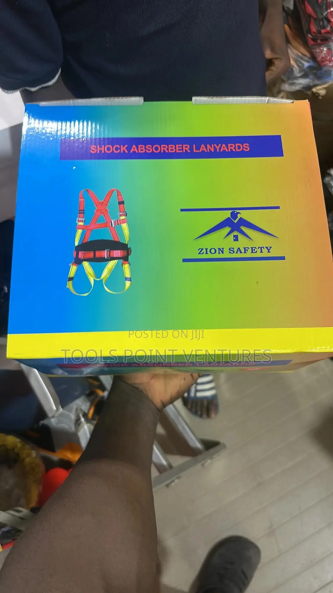 Safety Body Harness Double Hook