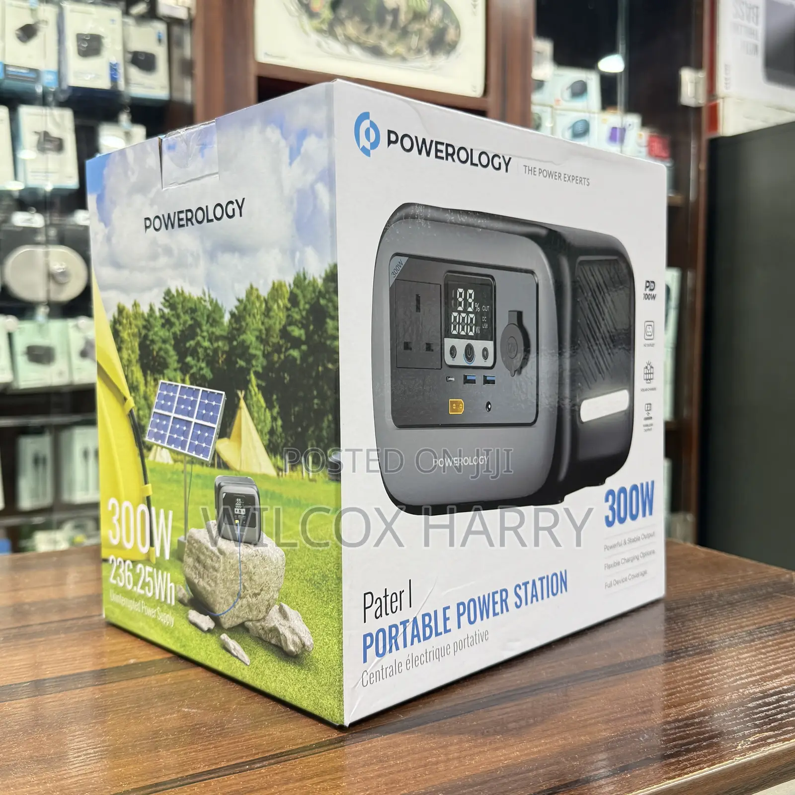 Ecoflow Powerology Portable Power Station Solar Generator 300w