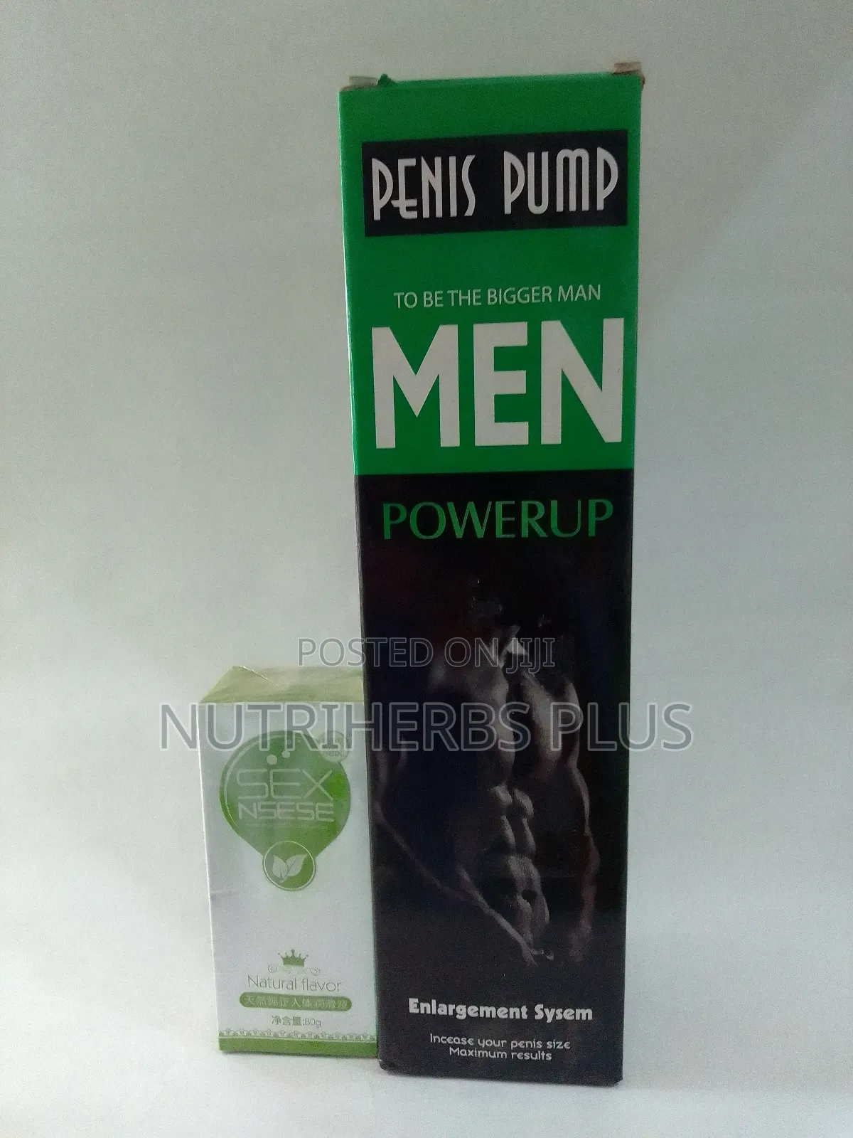 Sex Nsese Water Based Lubricant+ Penis Pump