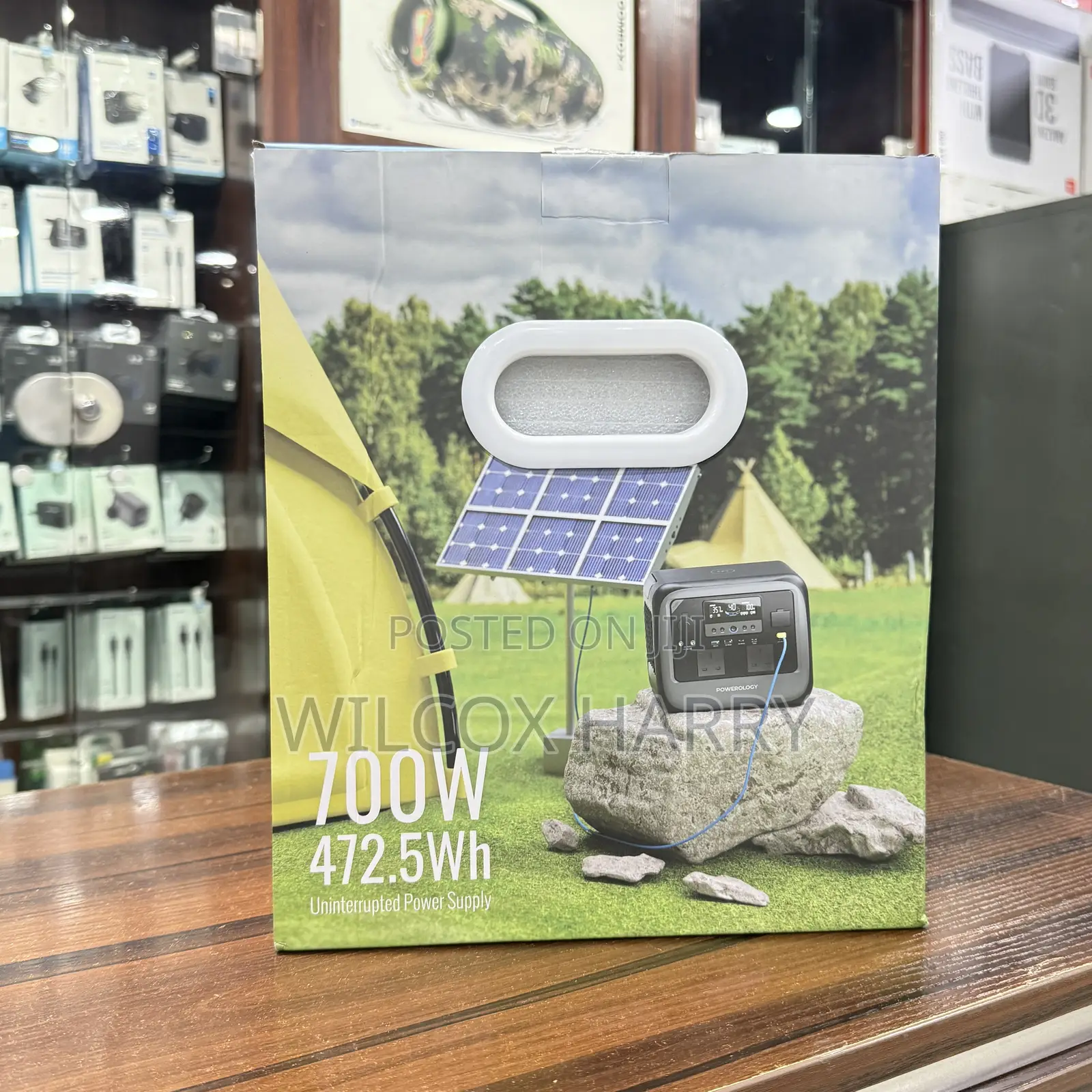 Ecoflow Powerology Portable Power Station Solar Generator 700w