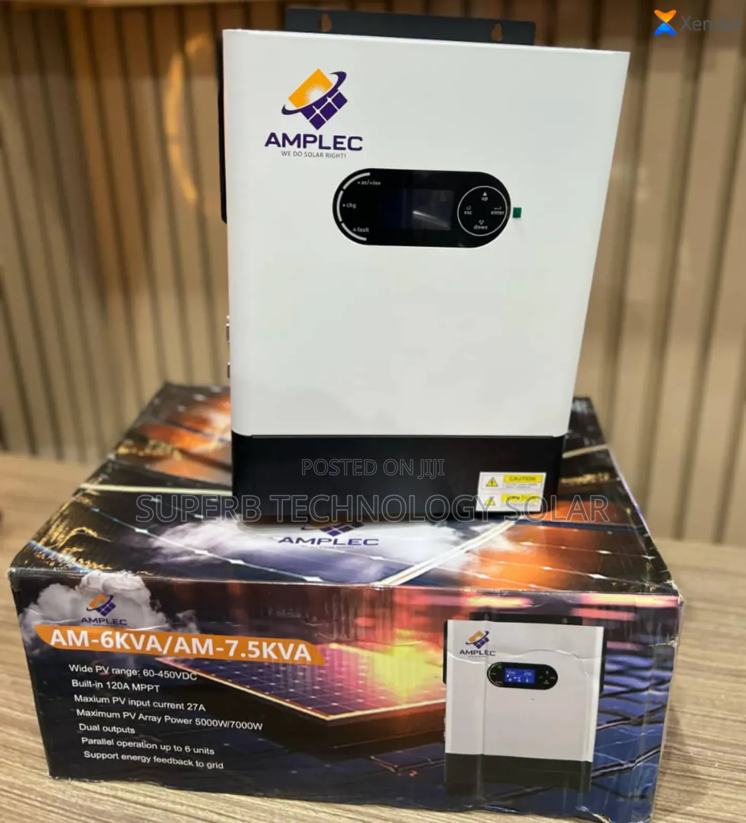 6kva Amplec Hybrid Inverter Available