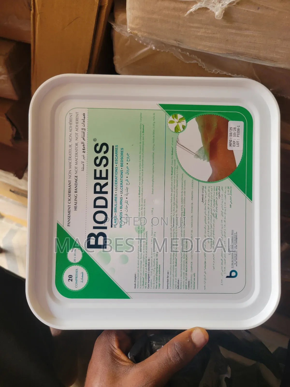 Biodress Wound Dressing Pack