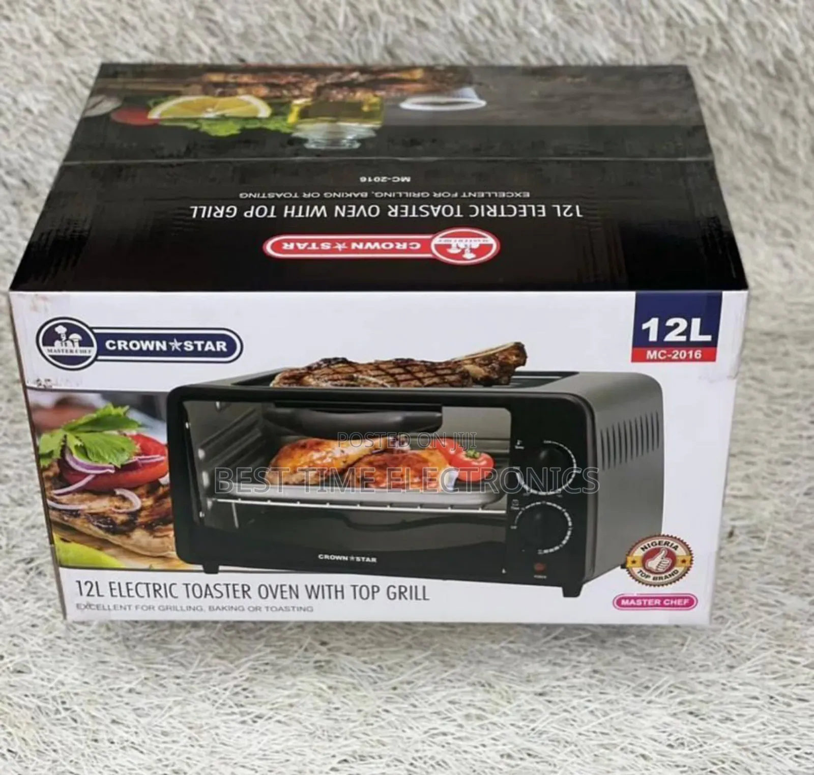 Crownstar 12l Electric Toaster Oven