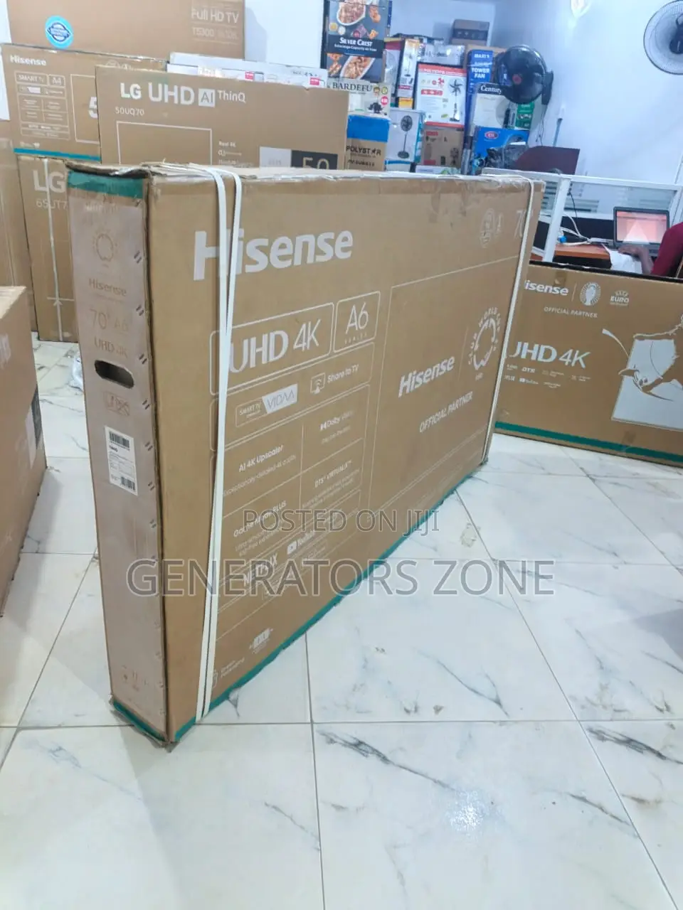 Hisense 70 Inch A6 Series Smart Tv – 70a6k