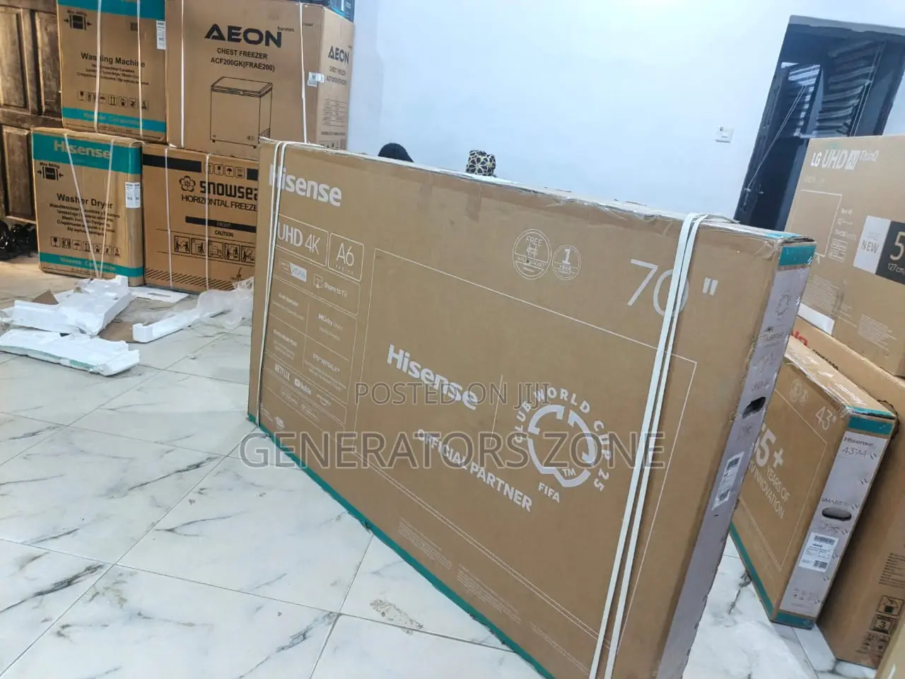 Hisense 70 Inch A6 Series Smart Tv – 70a6k