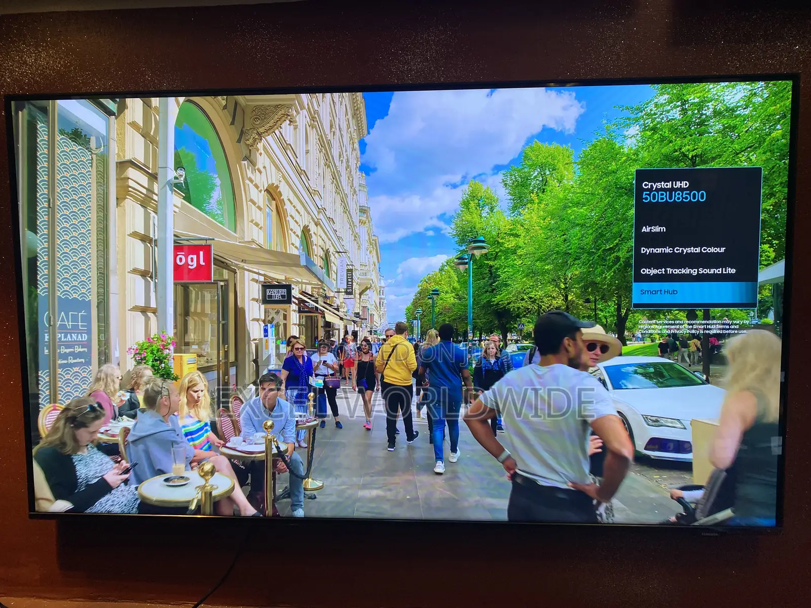 Samsung Ultra Hd Smart Tv 50”Inches ( 2022) Crystal Uhd Slim Design