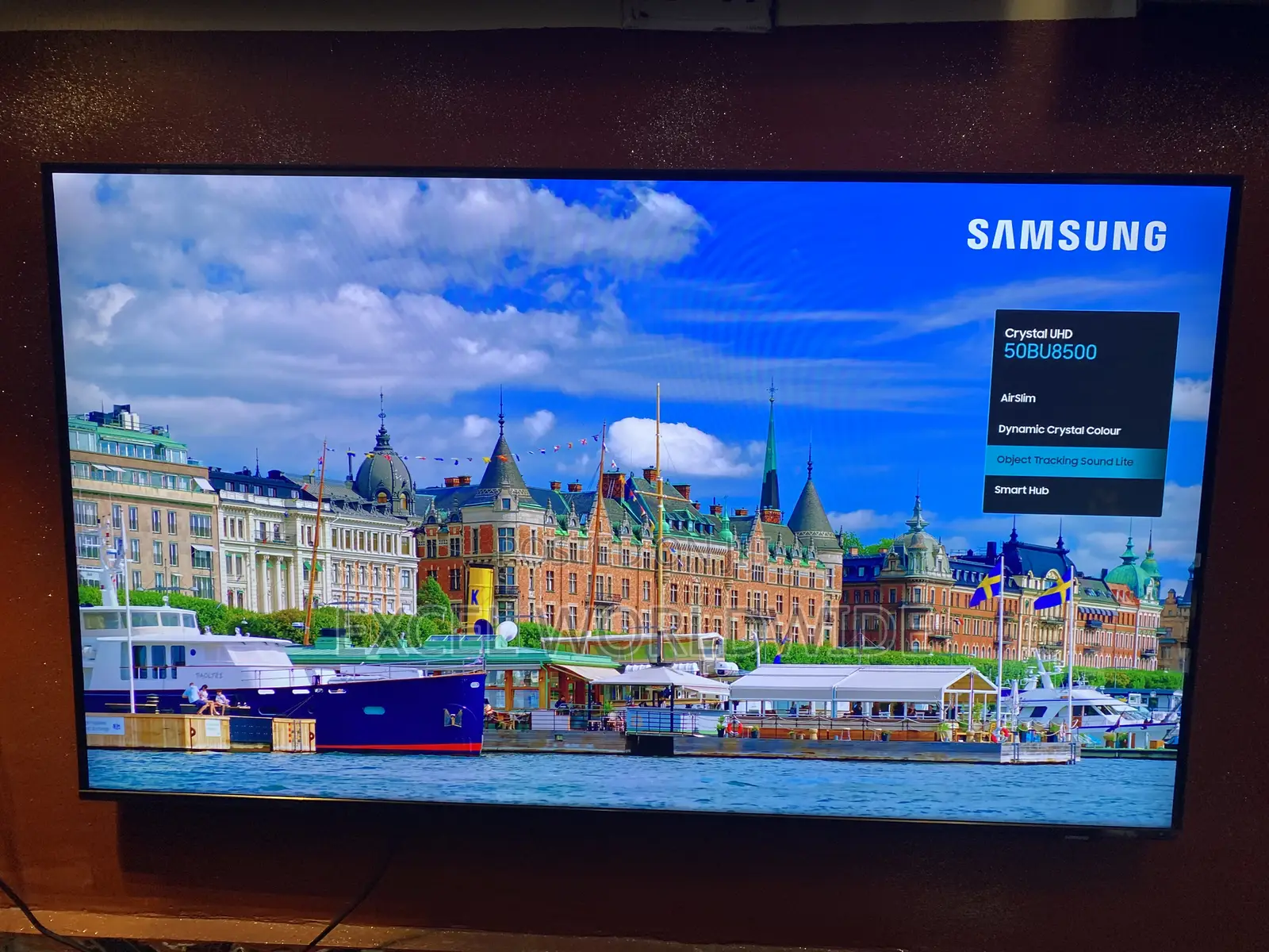 Samsung Ultra Hd Smart Tv 50”Inches ( 2022) Crystal Uhd Slim Design