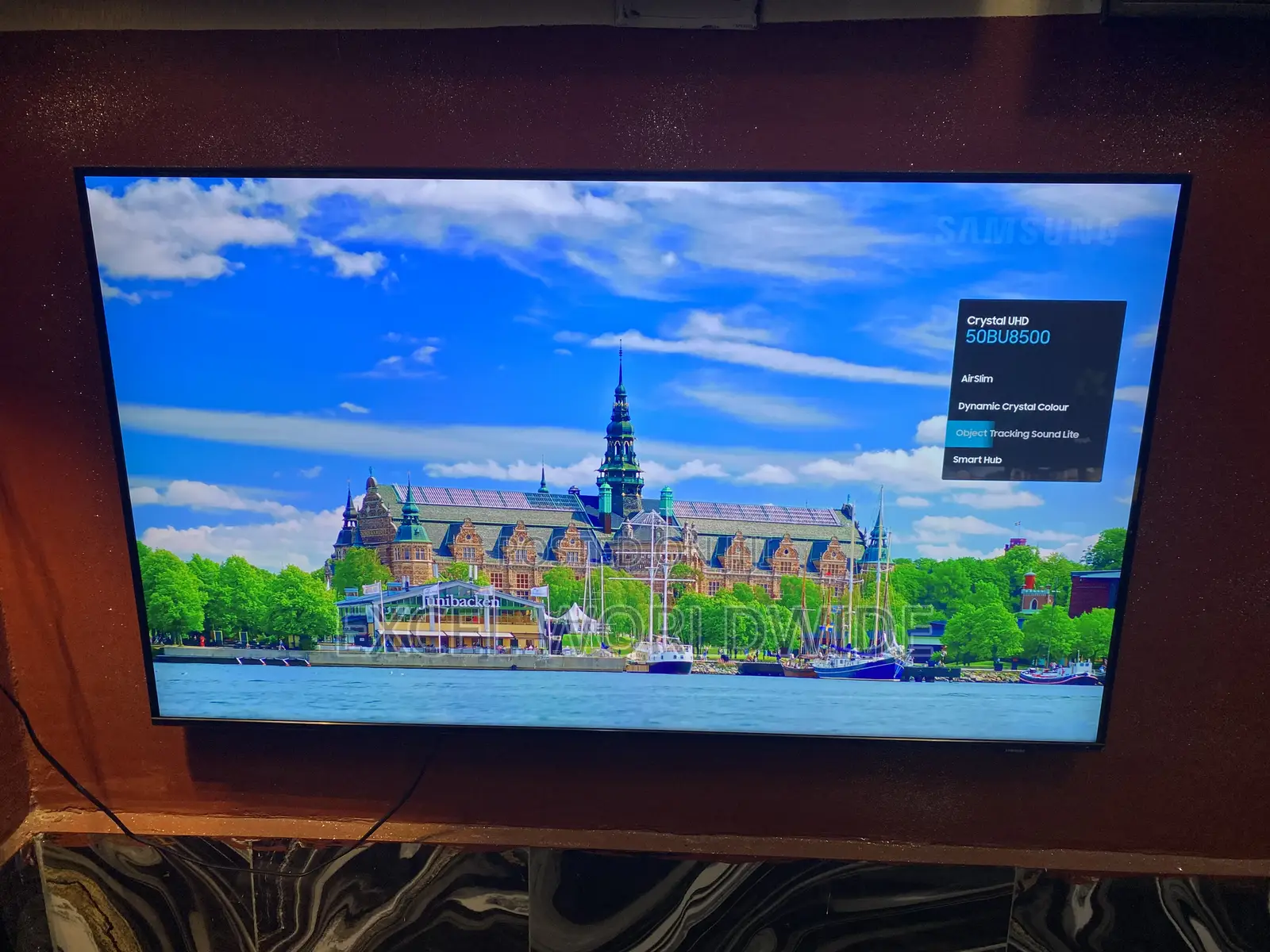 Samsung Ultra Hd Smart Tv 50”Inches ( 2022) Crystal Uhd Slim Design