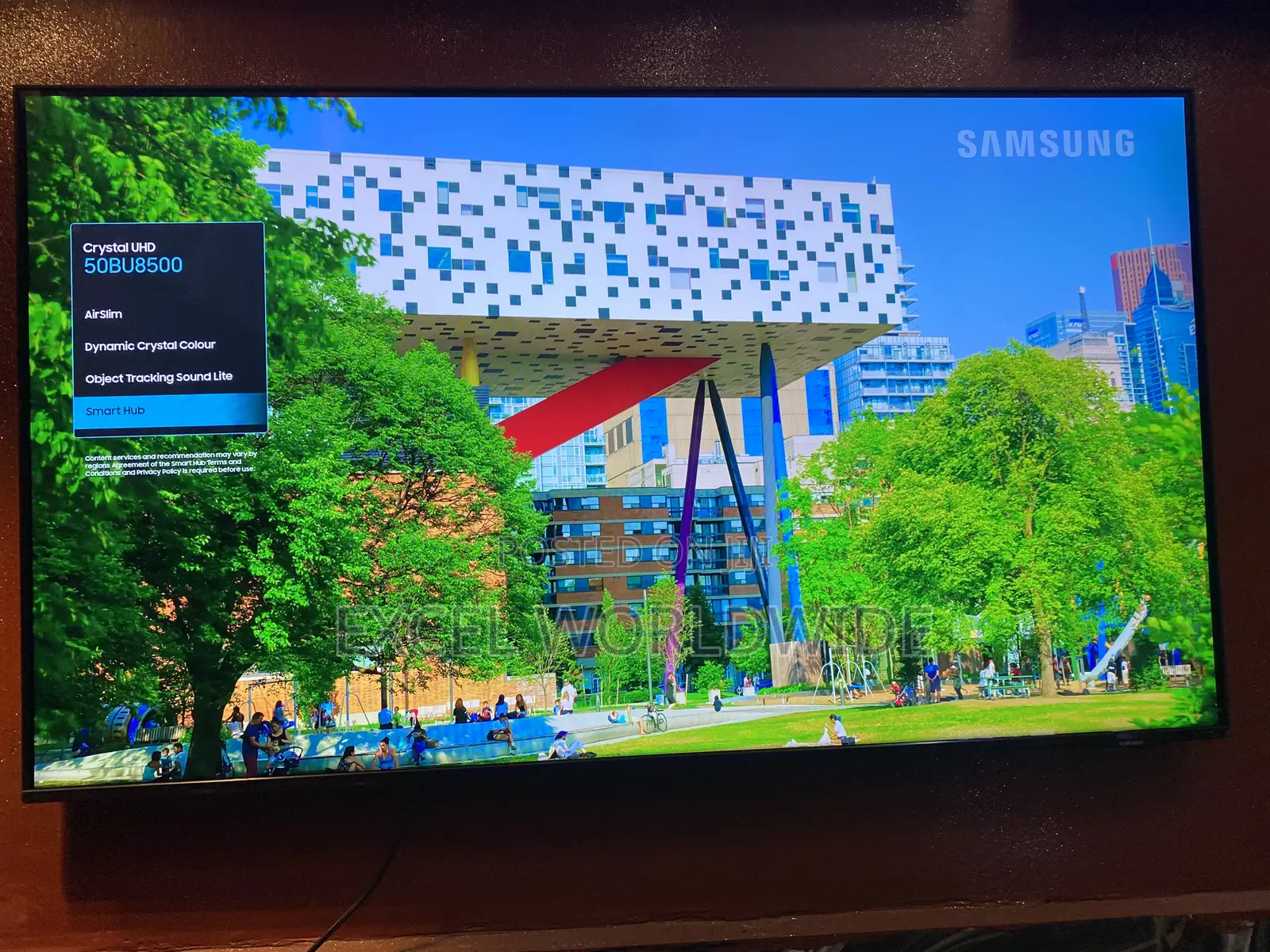 Samsung Ultra Hd Smart Tv 50”Inches ( 2022) Crystal Uhd Slim Design
