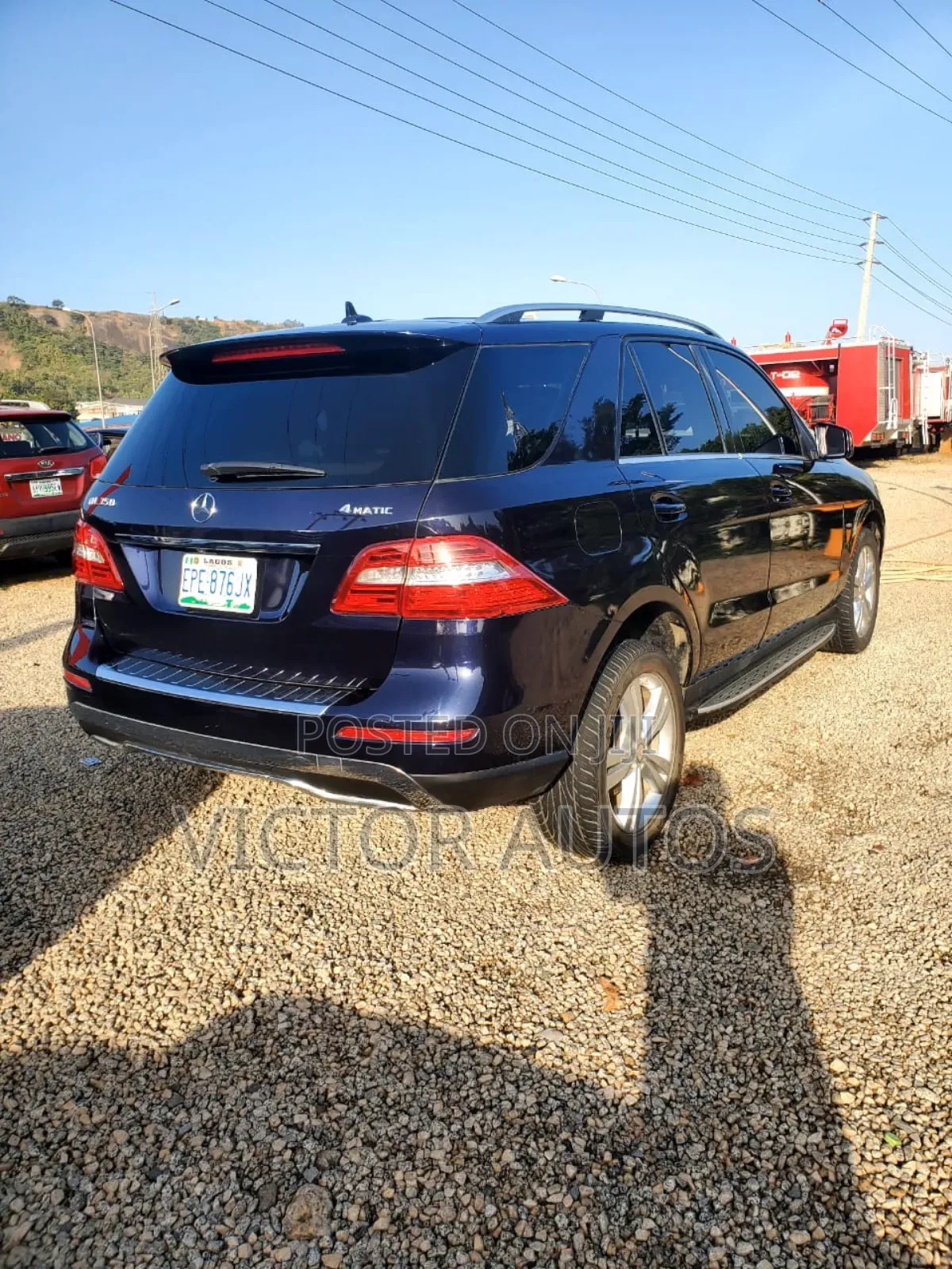 Mercedes-Benz M Class 2013 Blue