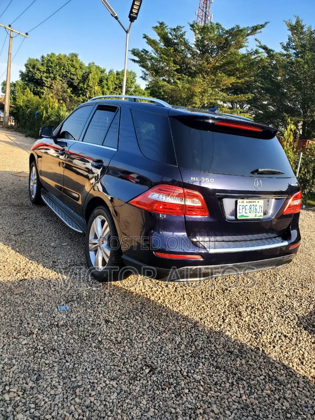 Mercedes-Benz M Class 2013 Blue