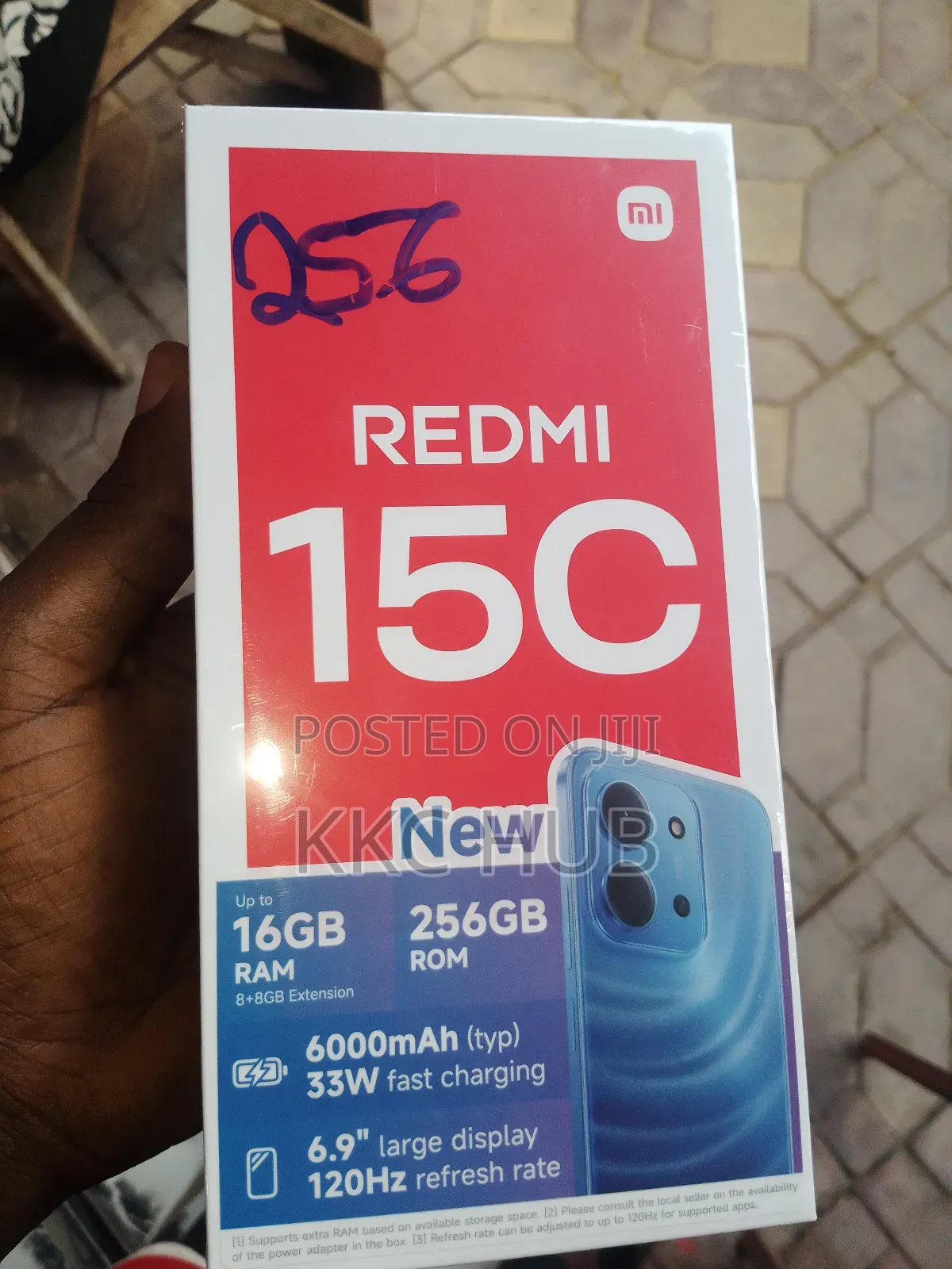 New Xiaomi Redmi 15C 4G 256 GB Red