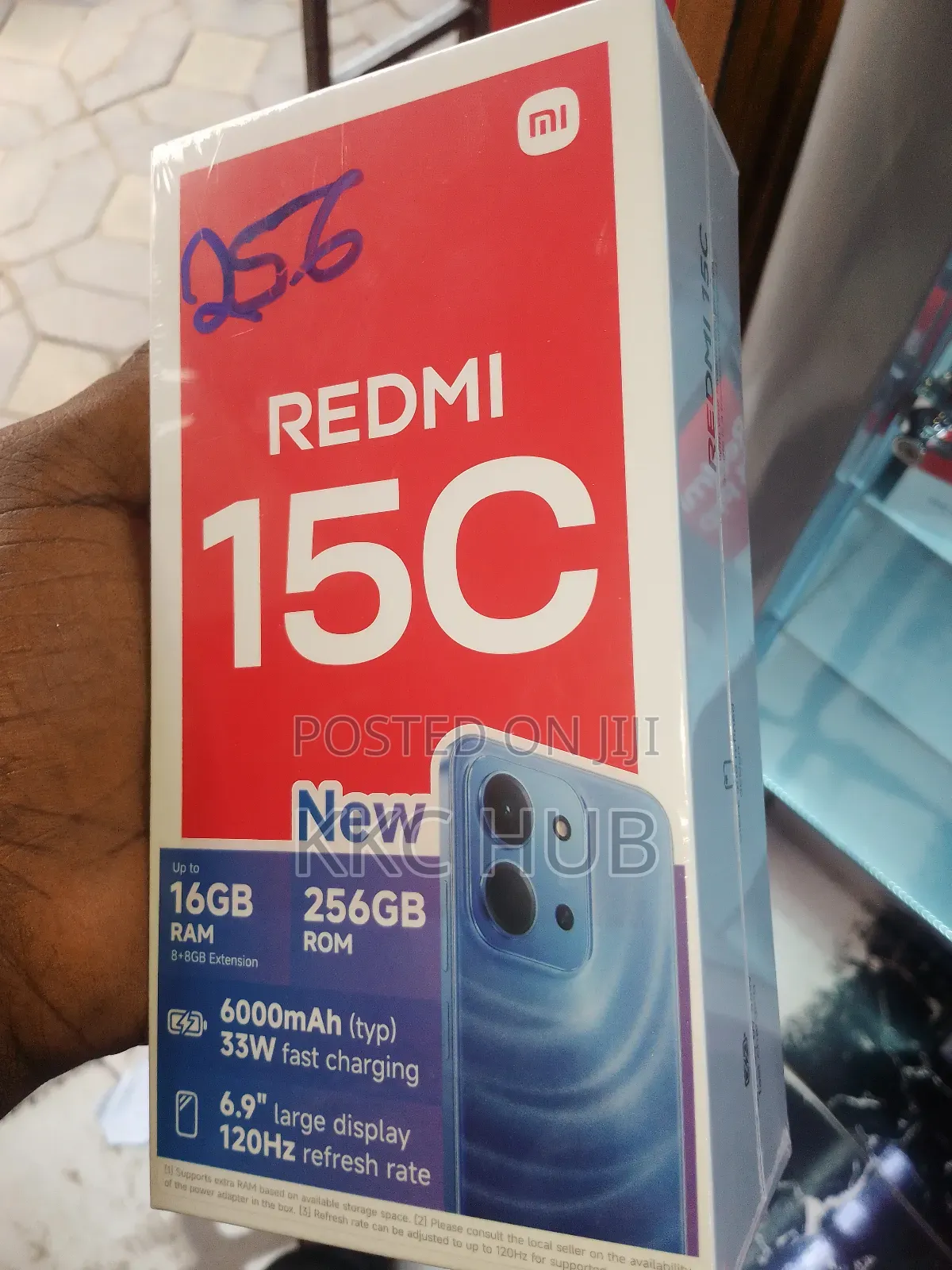 New Xiaomi Redmi 15C 4G 256 GB Red