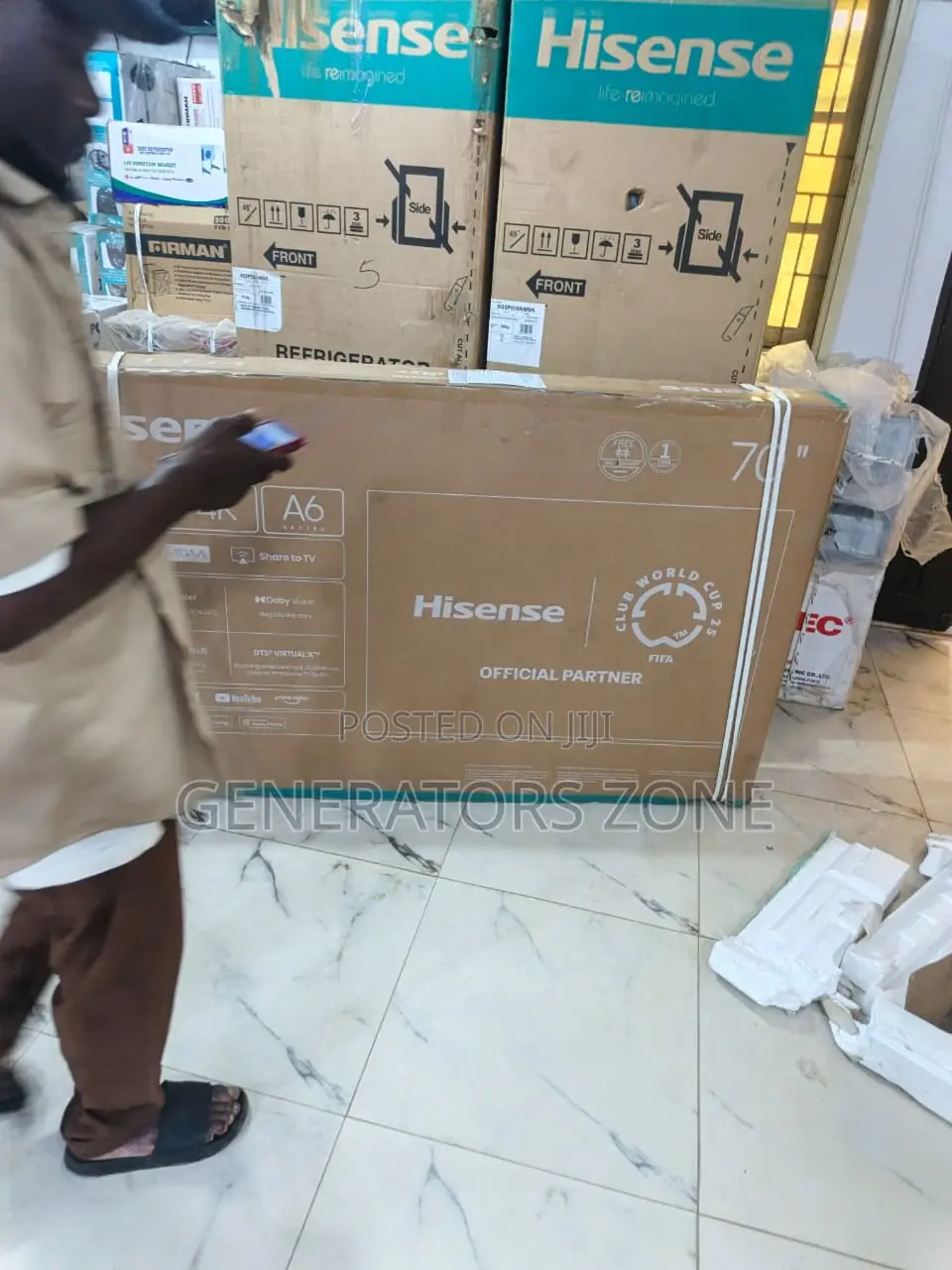 Hisense 70 Inch A6k Series Tv – Model 70a6k