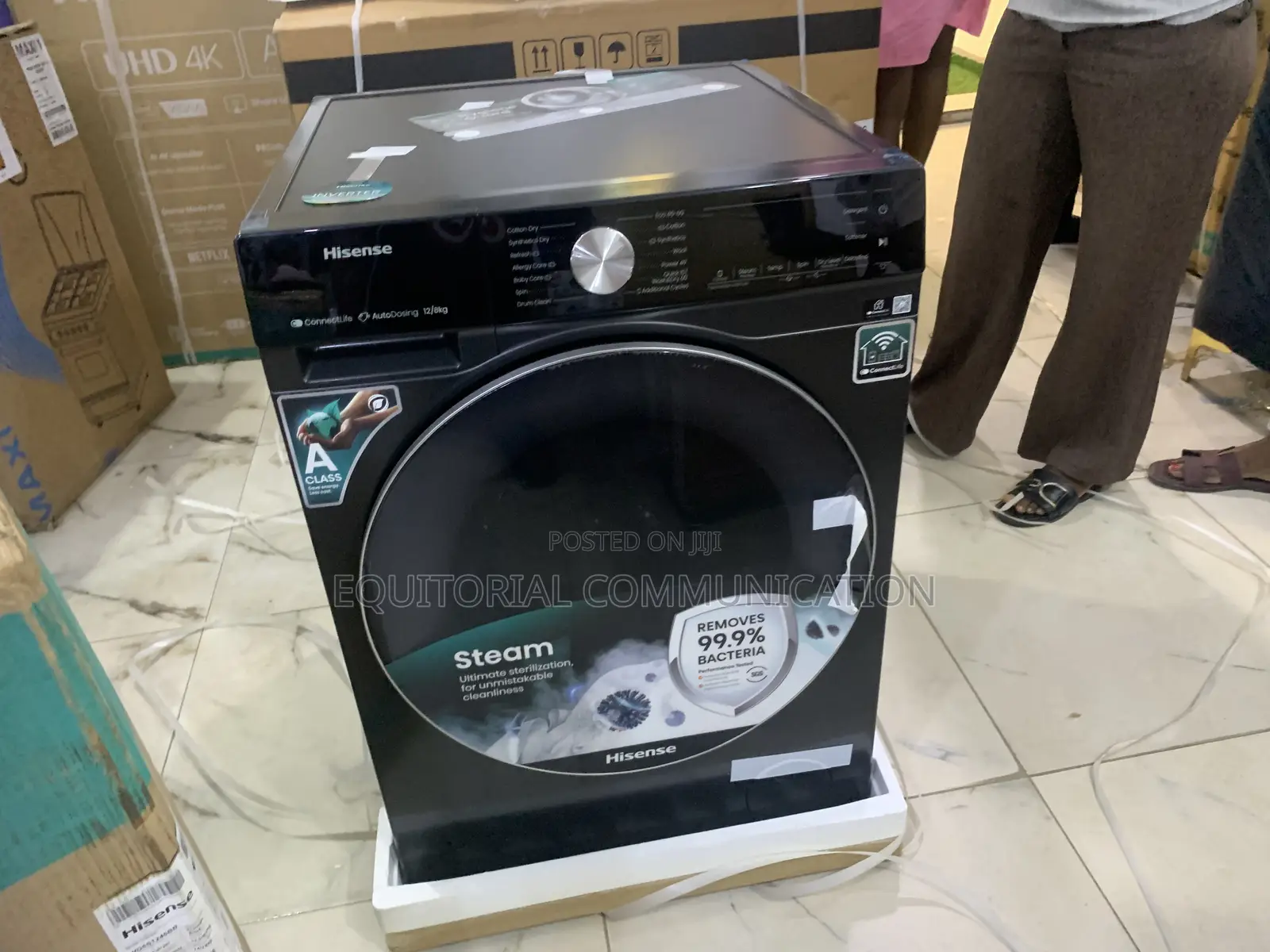 Hisense Wd5s1245bb 12kg Wash 8kg Dryer – Super Efficient