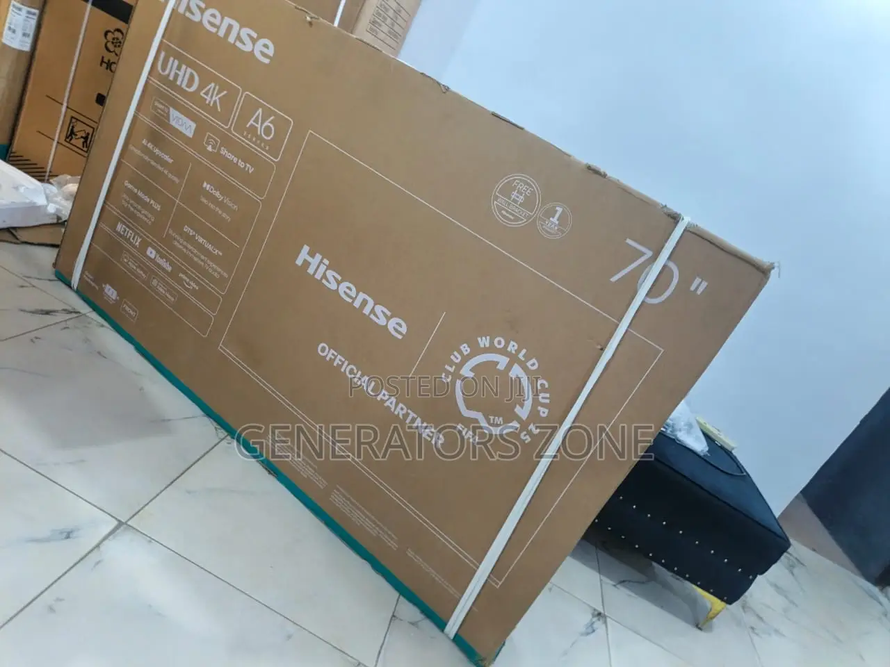 Hisense A6 Series Tv (70a6k) • 70′′ Ultra Hd
