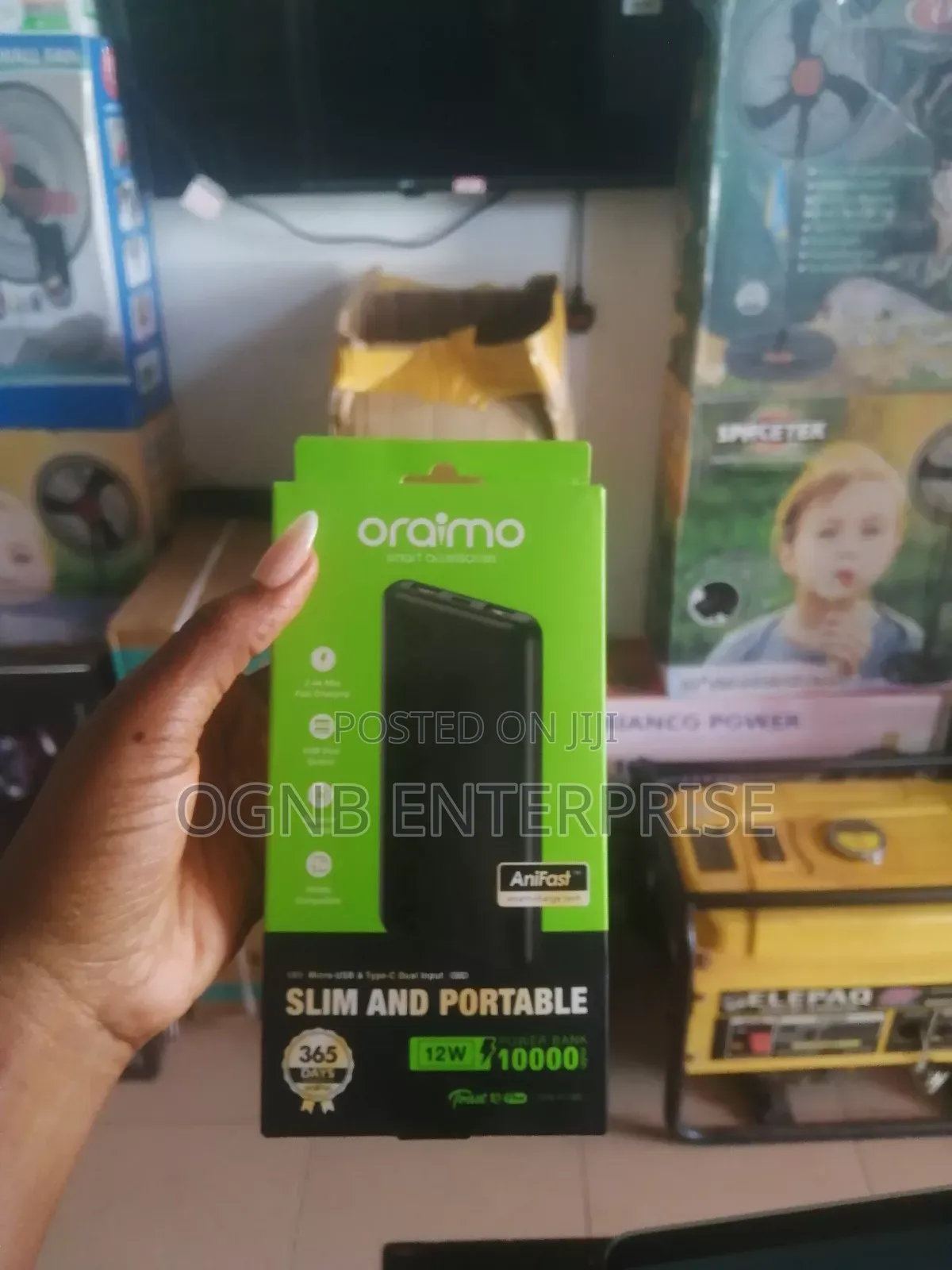 Oraimo 10000 Mah Powerbank