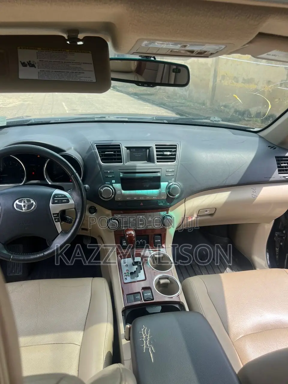 Toyota Highlander Limited 2012 Black