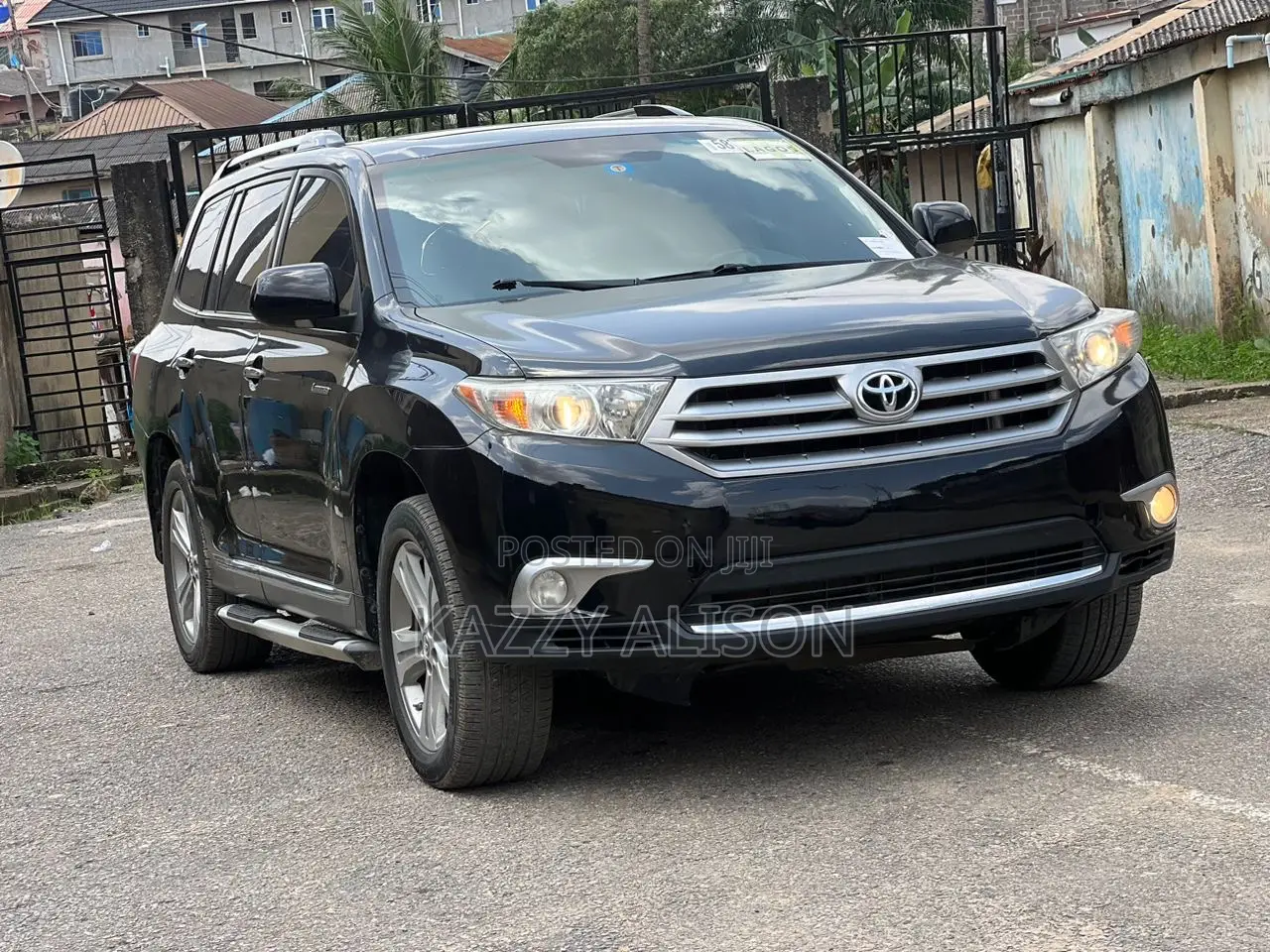 Toyota Highlander Limited 2012 Black