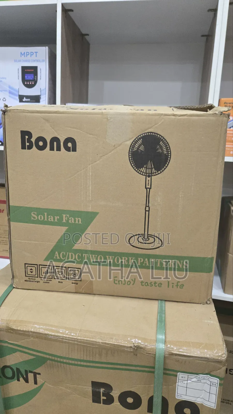 Solar Standing Fan