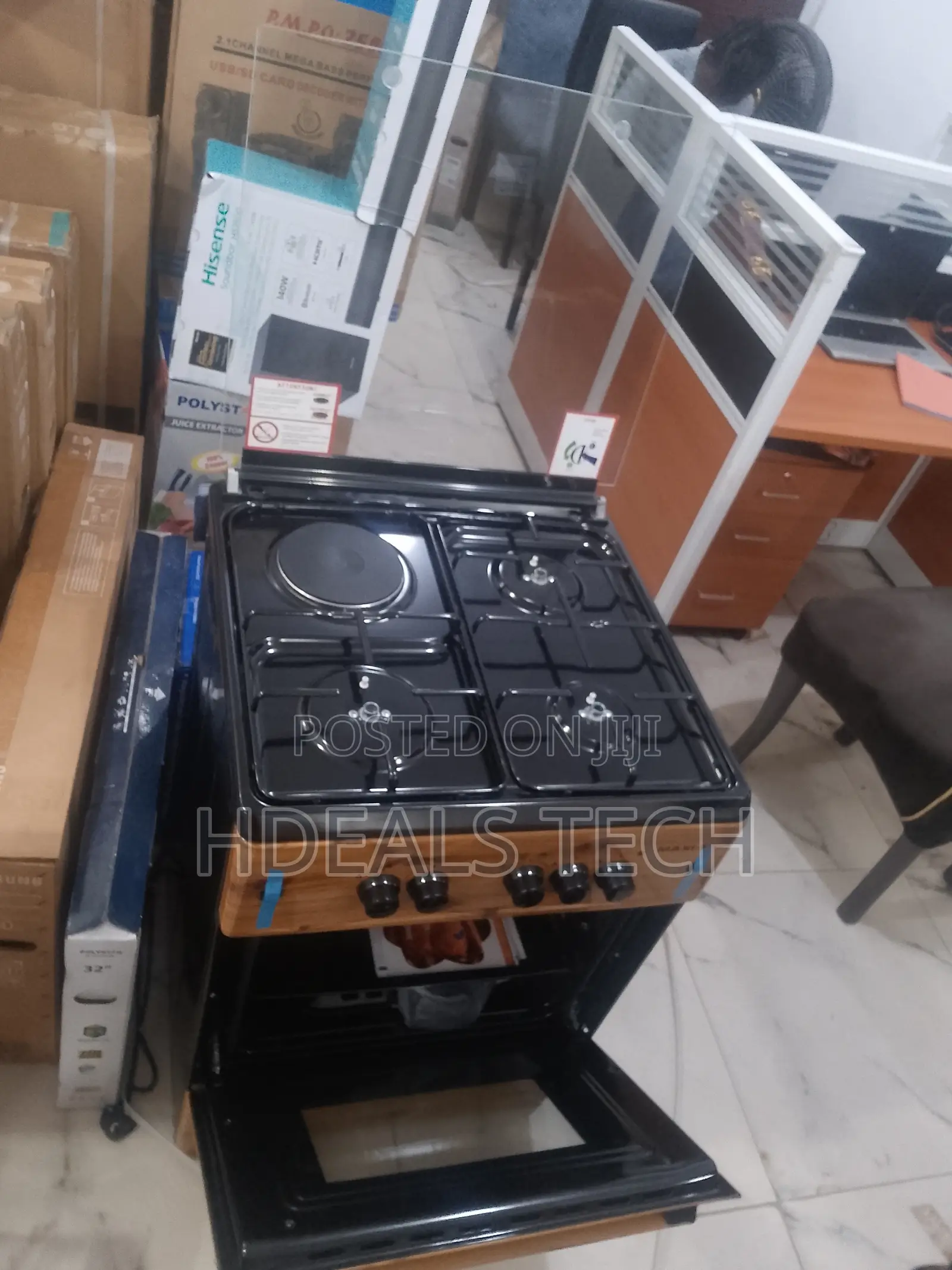 Maxi 60×60 Family-Size Gas Oven Cooker 3in1