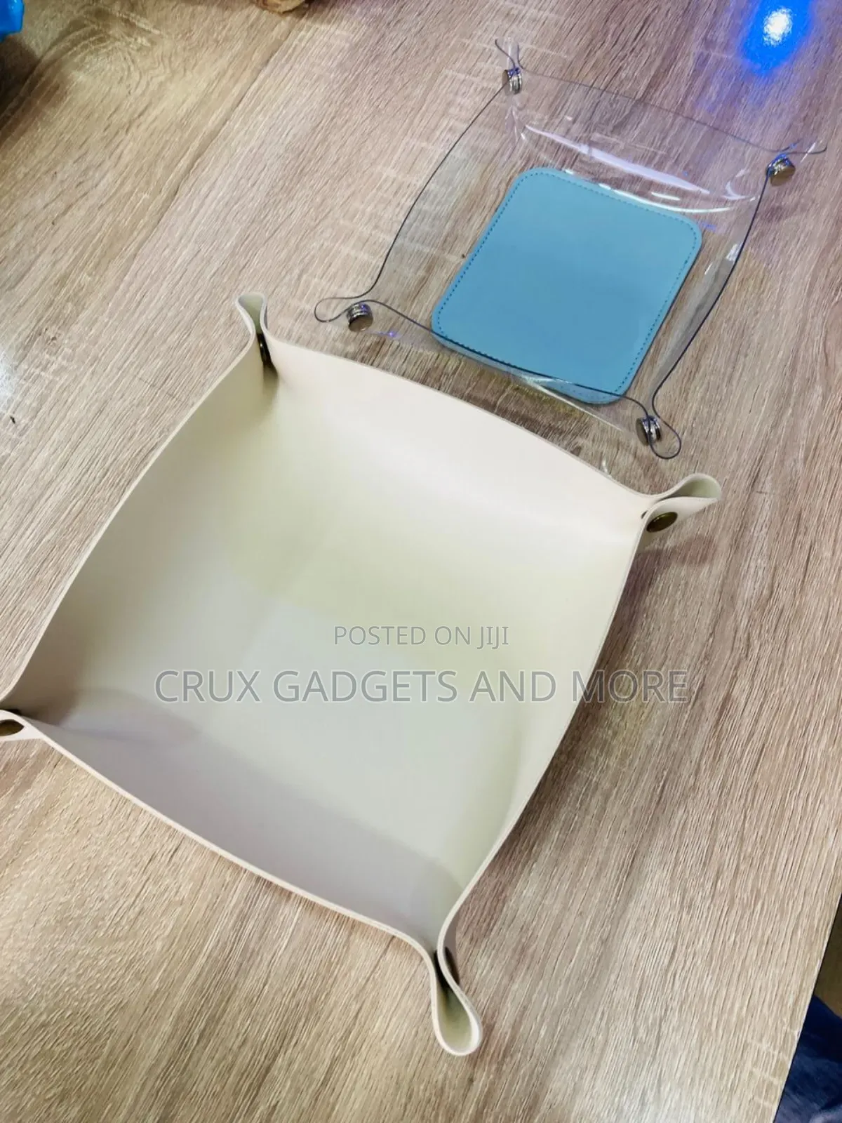 Leather Storage Tray