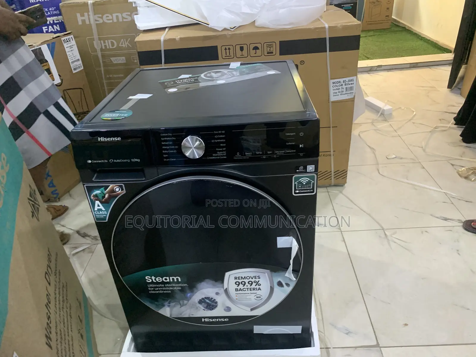 Hisense 12kg Washing Machine With 8kg Dryer – Inverter
