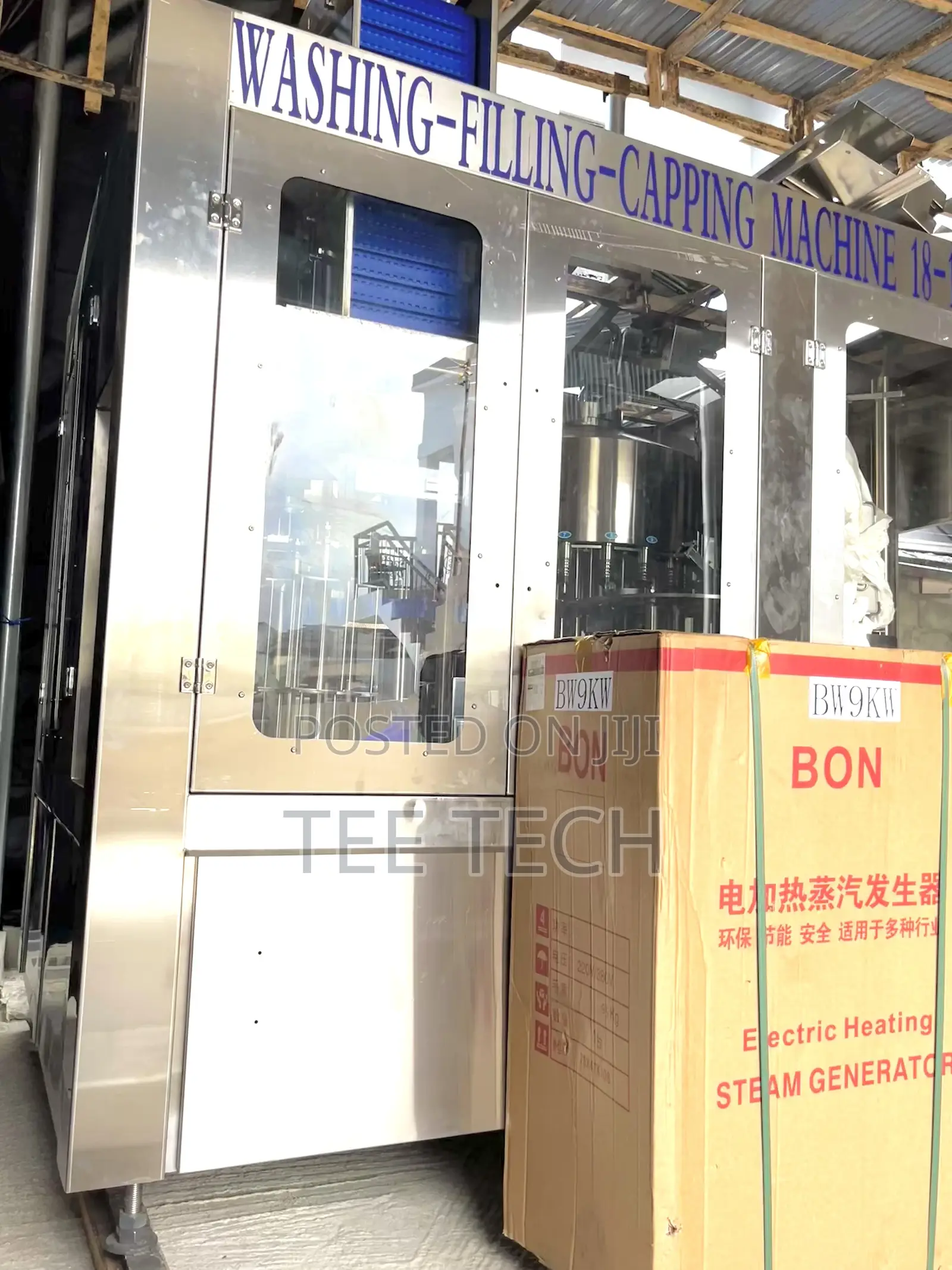Bottle Water Washing Filling and Capping Machine 18-18-6 (Bottle Water
