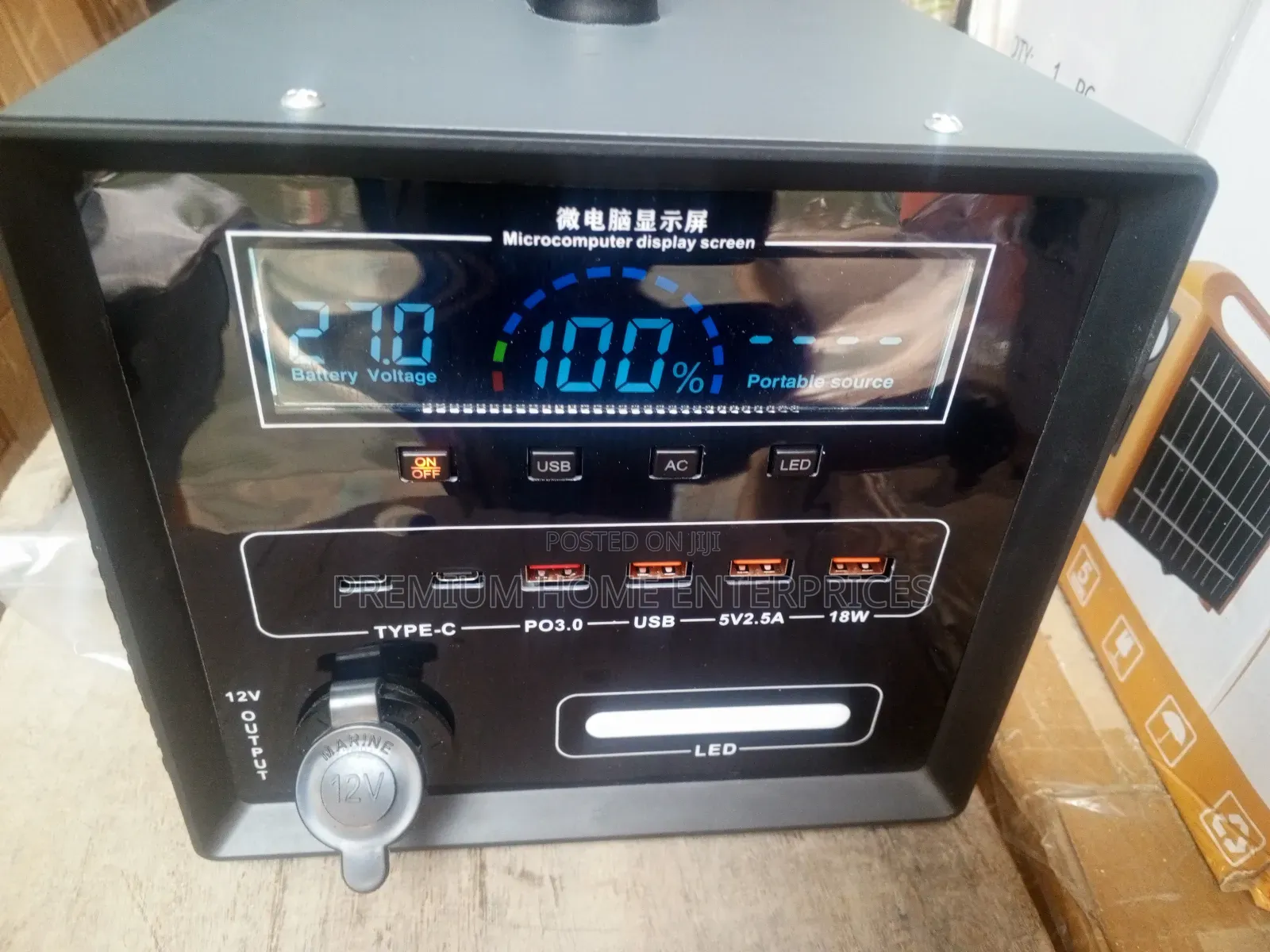 Lika Egatee 1800 Watts Solar Generator With 300 Watts Panel