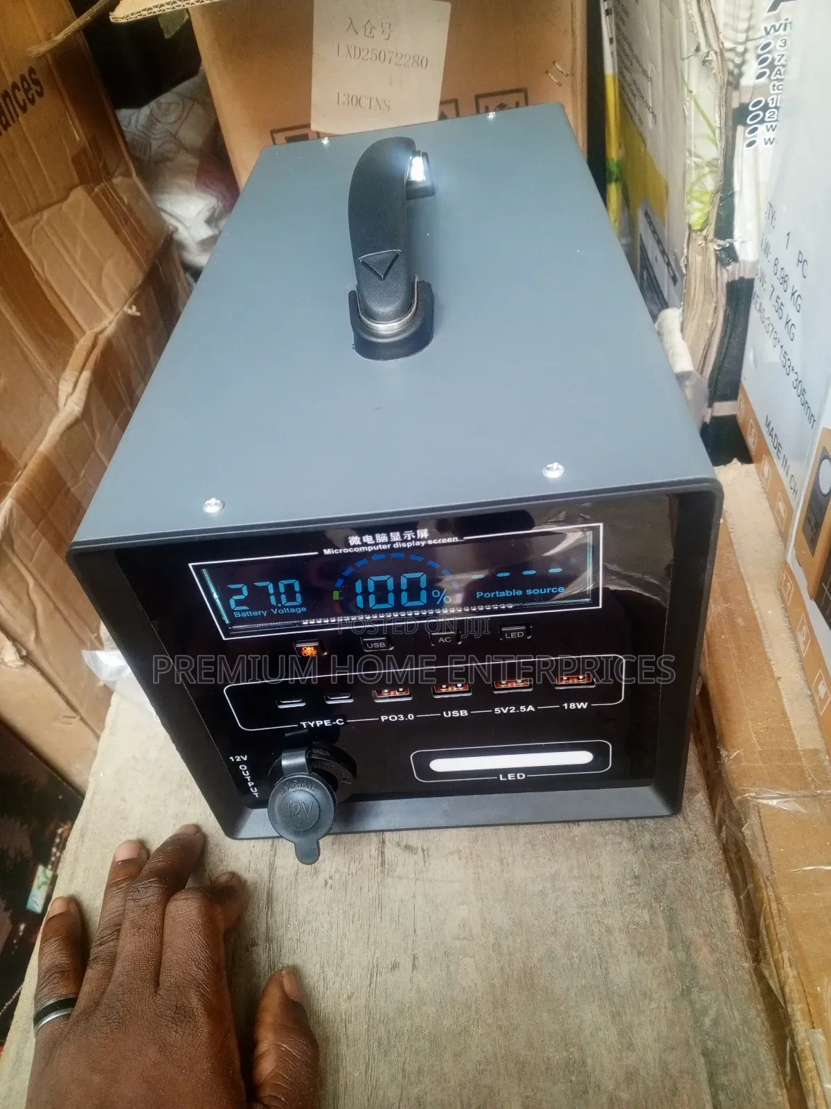Lika Egatee 1800 Watts Solar Generator With 300 Watts Panel