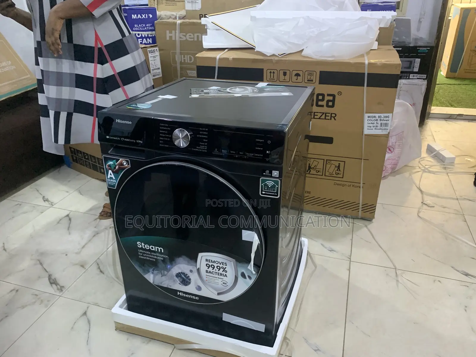 Hisense Wd5s1245bb Wash Dry – Strong 1400rpm Spin