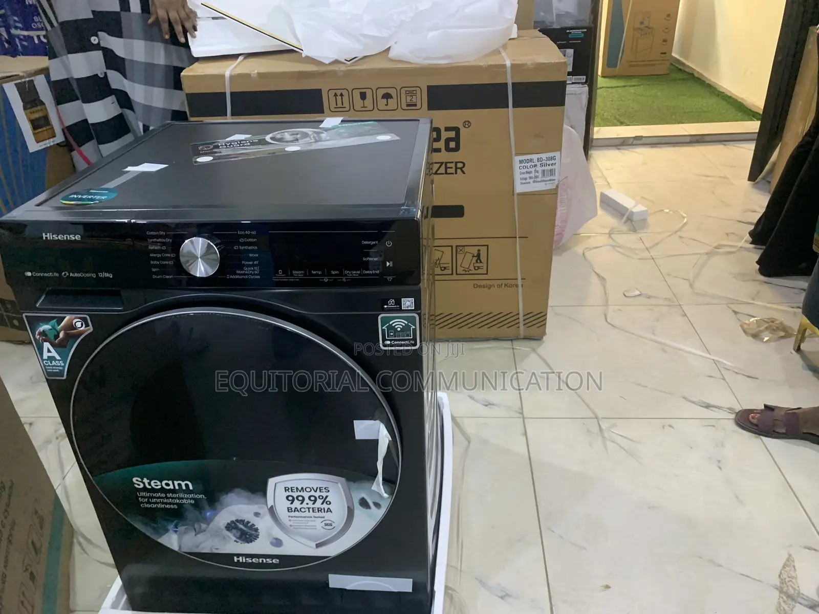 Hisense Wd5s1245bb Wash Dry – Strong 1400rpm Spin