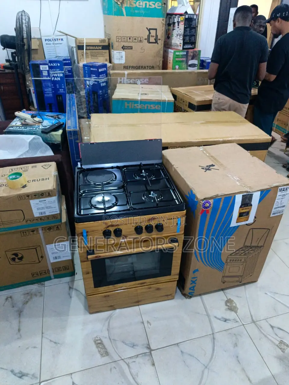 Maxi F6b31g2 Mixed Gas Burner Setup 60×60