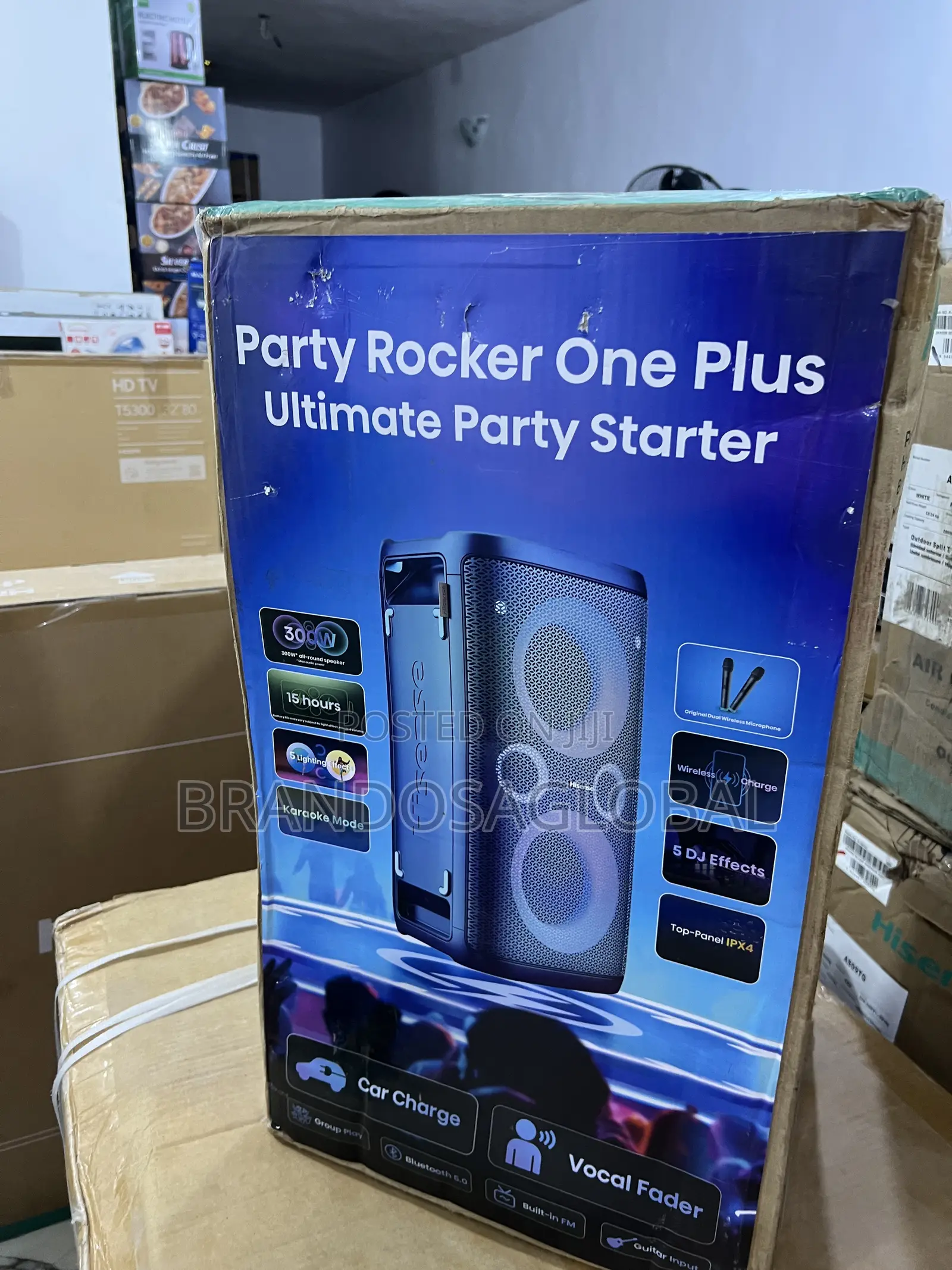 Hisense Aud110hp 2.0 Party Speaker With Bluetooth 5.0
