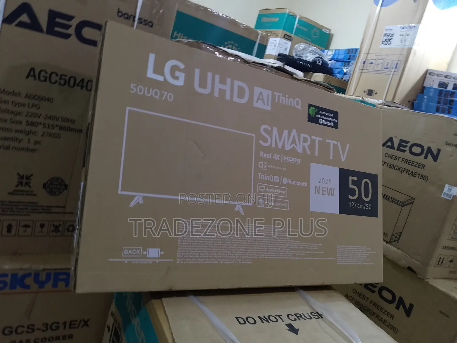 Picture So Clear, You’Ll Forget It’S Tv. Lg 50 Inches Tv