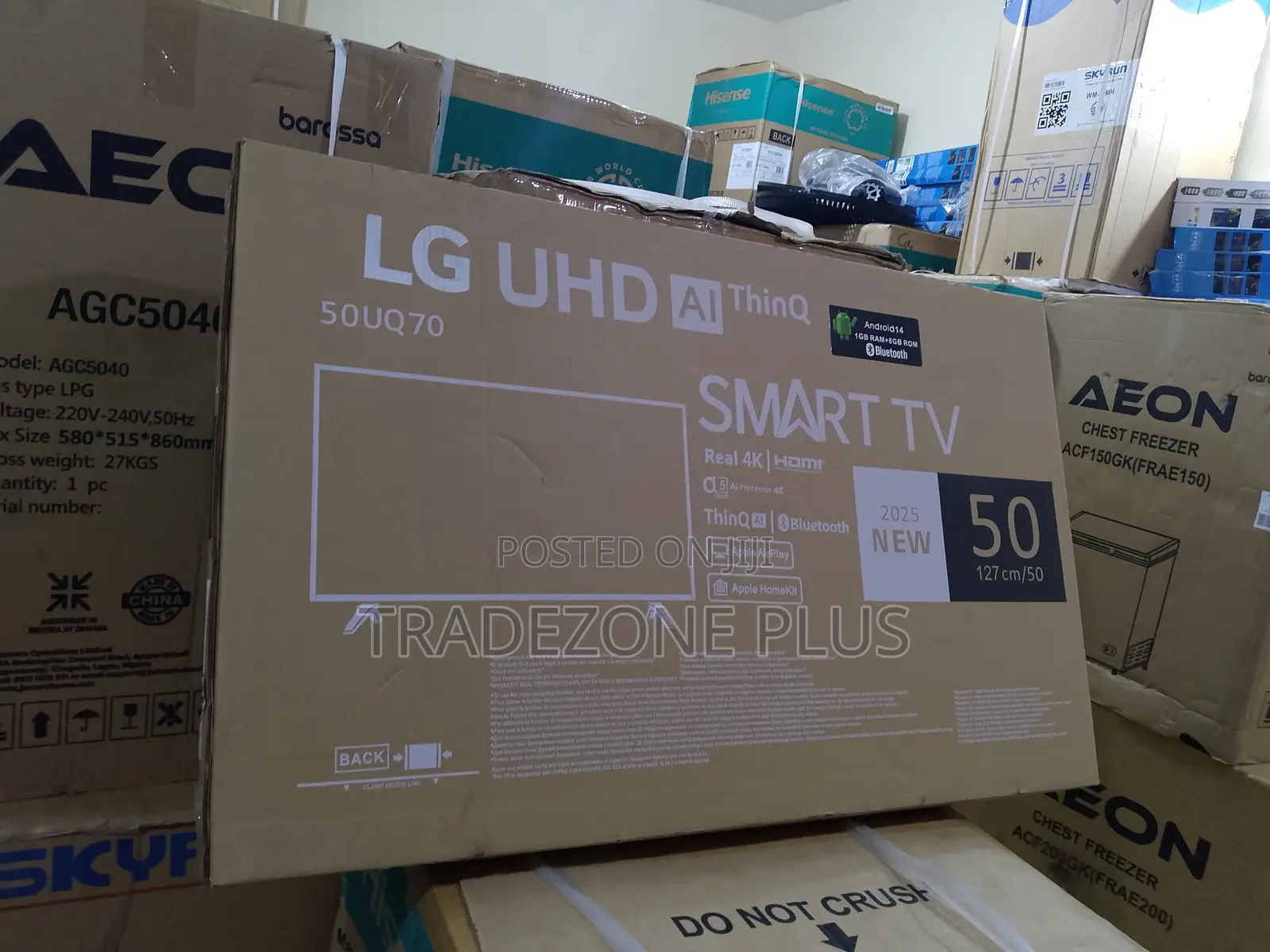 Picture So Clear, You’Ll Forget It’S Tv. Lg 50 Inches Tv