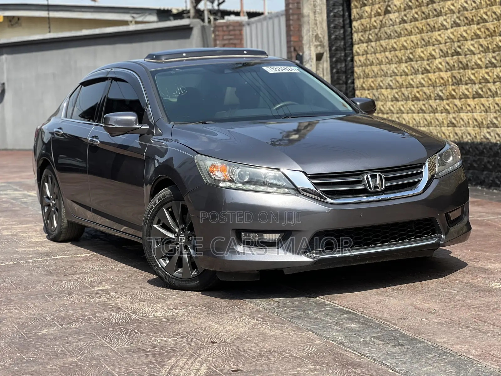 Honda Accord Touring V-6 4dr Sedan (3.5L 6cyl 6A) 2014 Gray