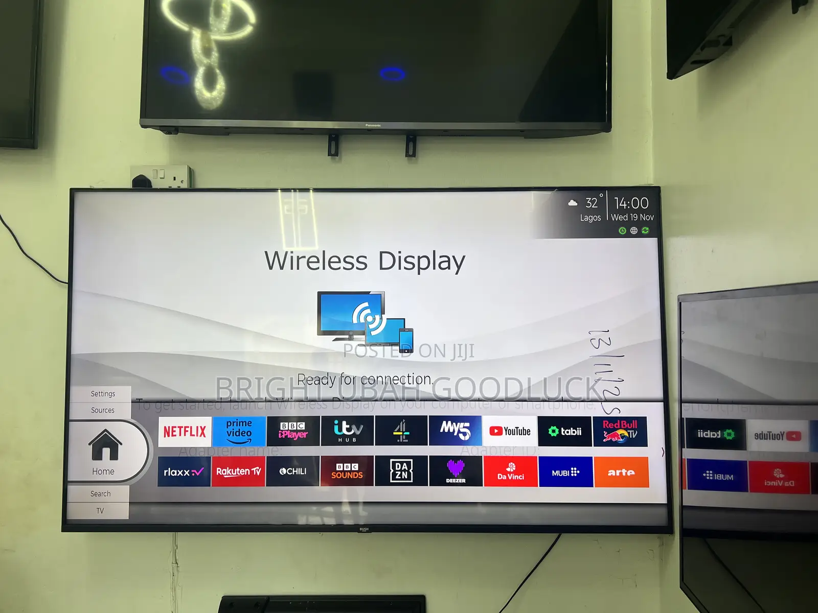 Bush 65 Inches Smart Tv With Free Netflix Acct Casting Mirror 4k Altra