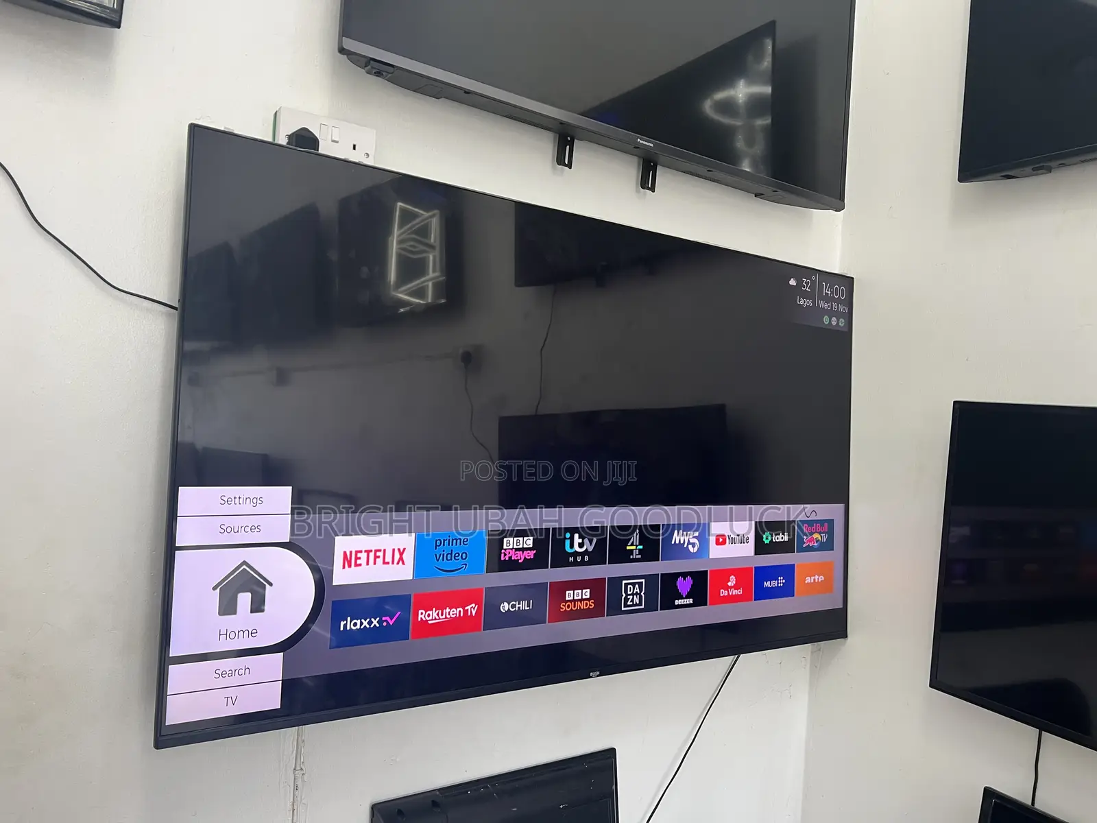Bush 65 Inches Smart Tv With Free Netflix Acct Casting Mirror 4k Altra