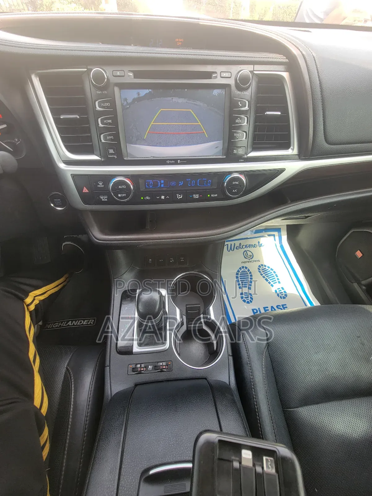 Toyota Highlander Limited Platinum 4dr SUV (3.5L 6cyl 6A) 2015 White