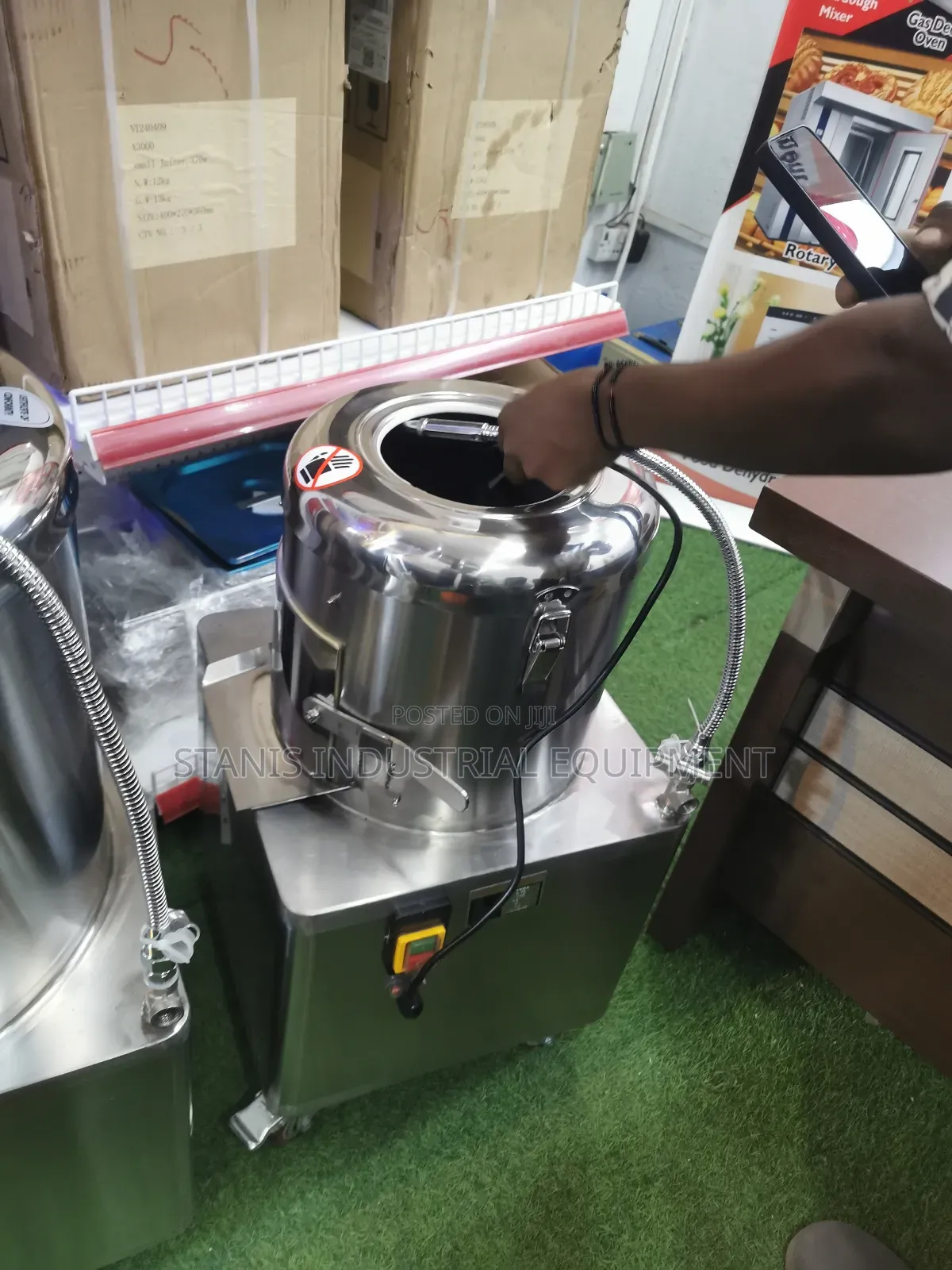 15 30kg Potato Peeler