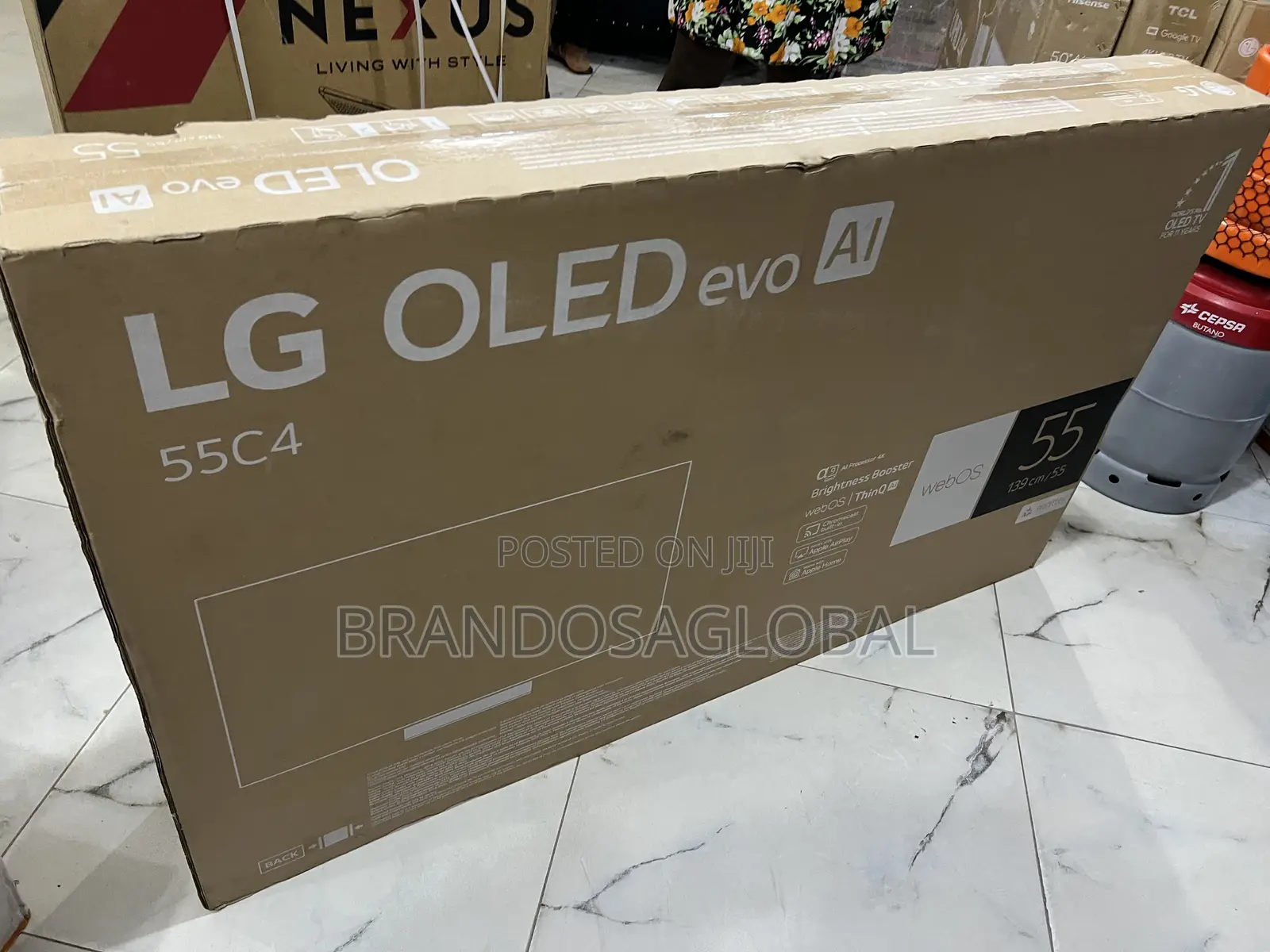 Lg 55 Inch Oled Evo Smart Tv With Ai Magic Remote | 55c46la