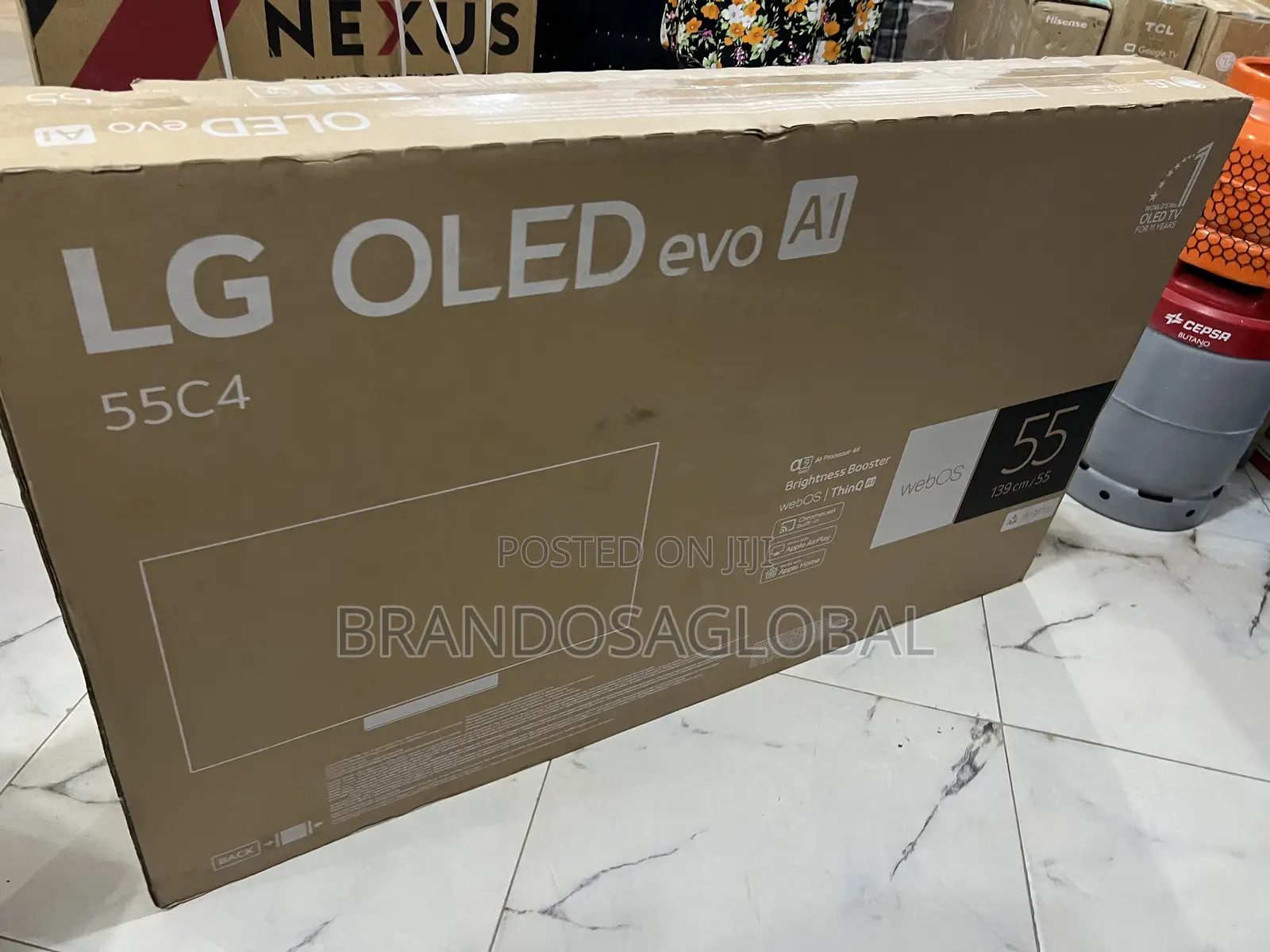 Lg 55 Inch Oled Evo Smart Tv With Ai Magic Remote | 55c46la