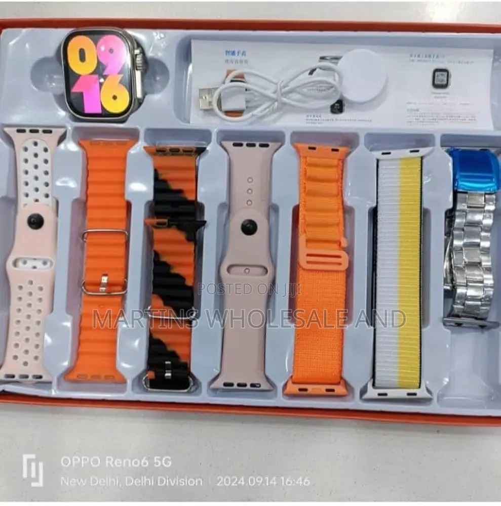 Ultra 7-in-1 Smartwatch Set
