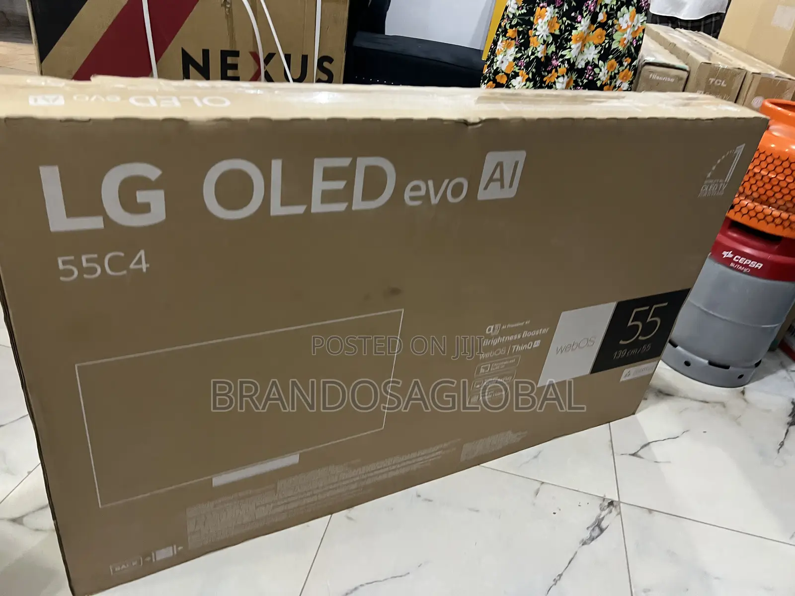 Lg 55'' Uhd Oled Smart Ai Thinq Built in Satellite Tv