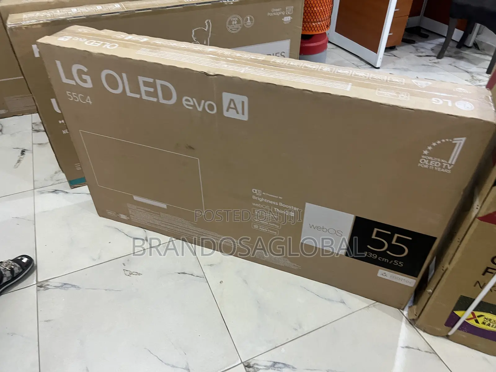 Lg Oled Tv 55" Cx Series, Cinema Screen Cinema HDR Ai Thinq