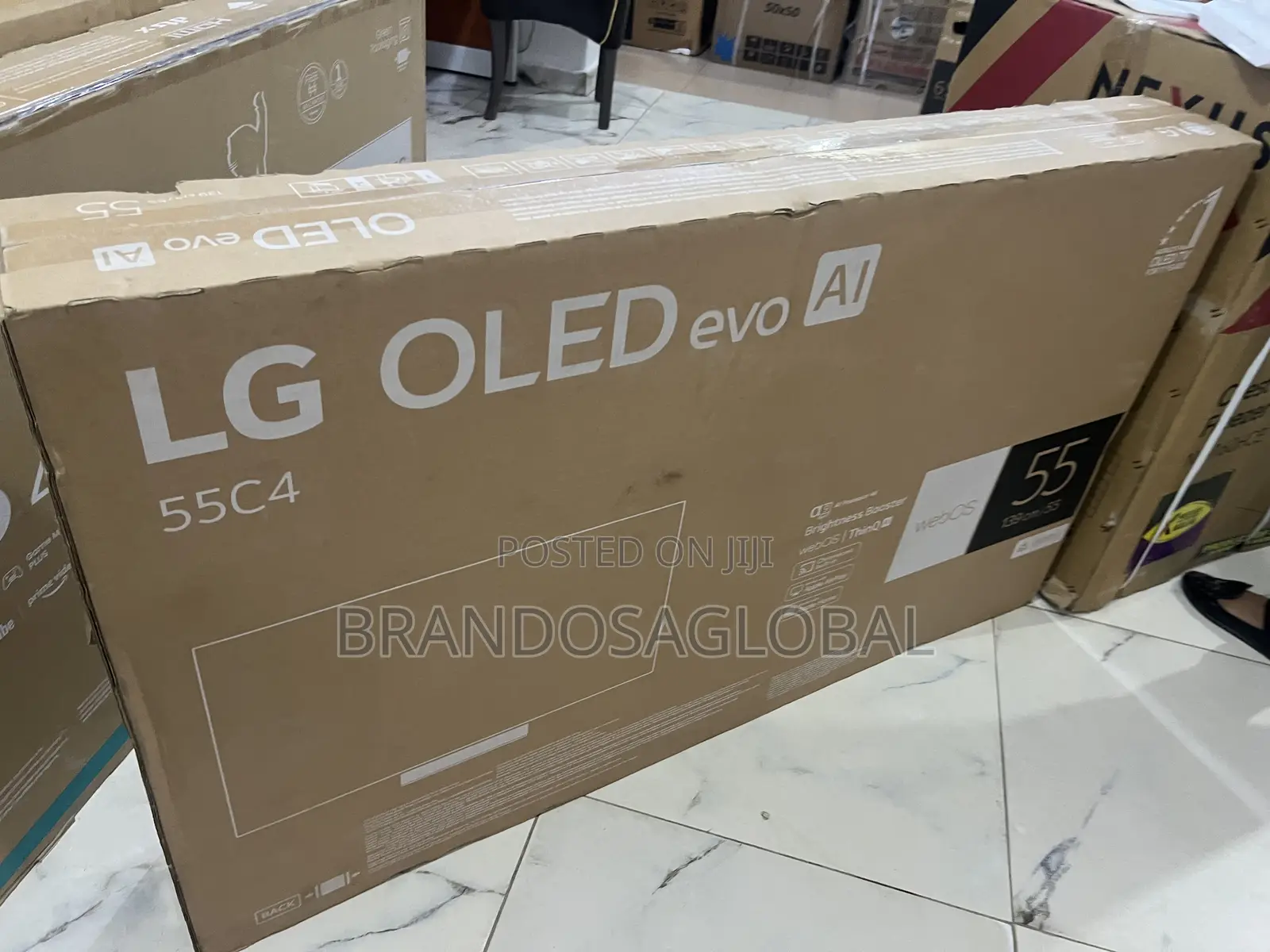 Lg 55c46la 55" Oled Smart Tv With Ultra-Deep Blacks