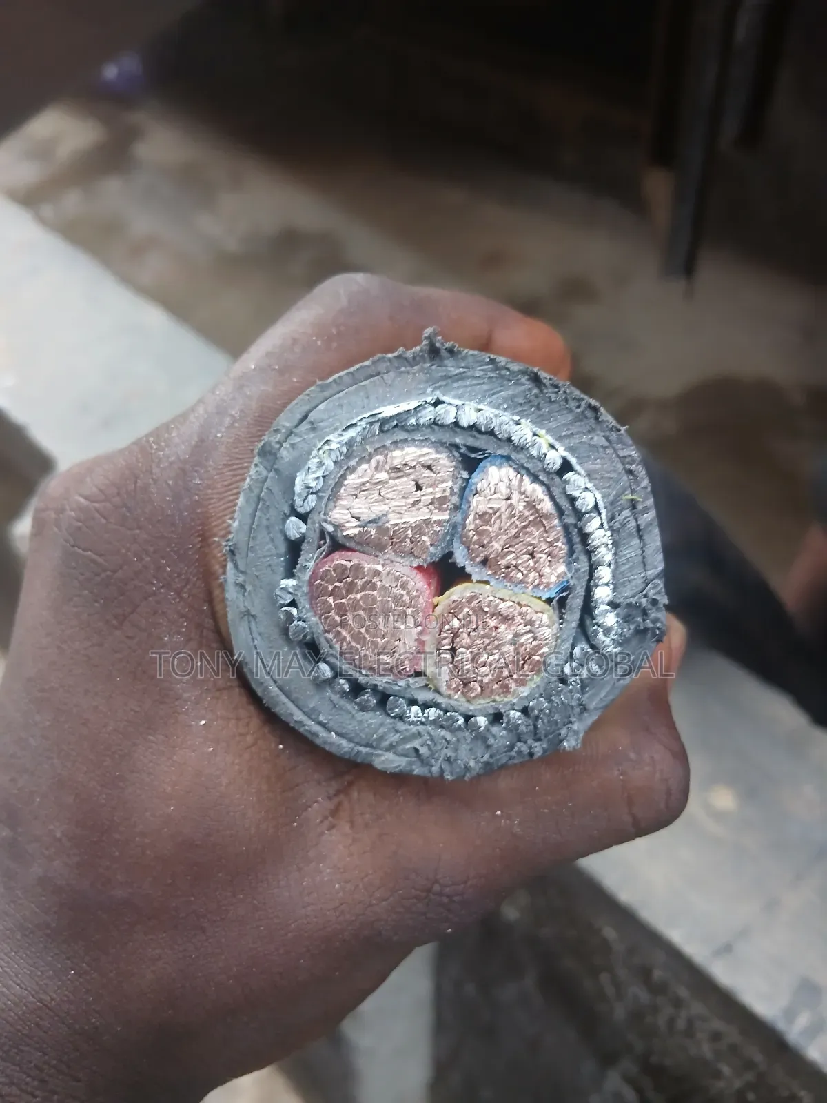 150mm 4core Armoured Cable Full Gauge Coleman